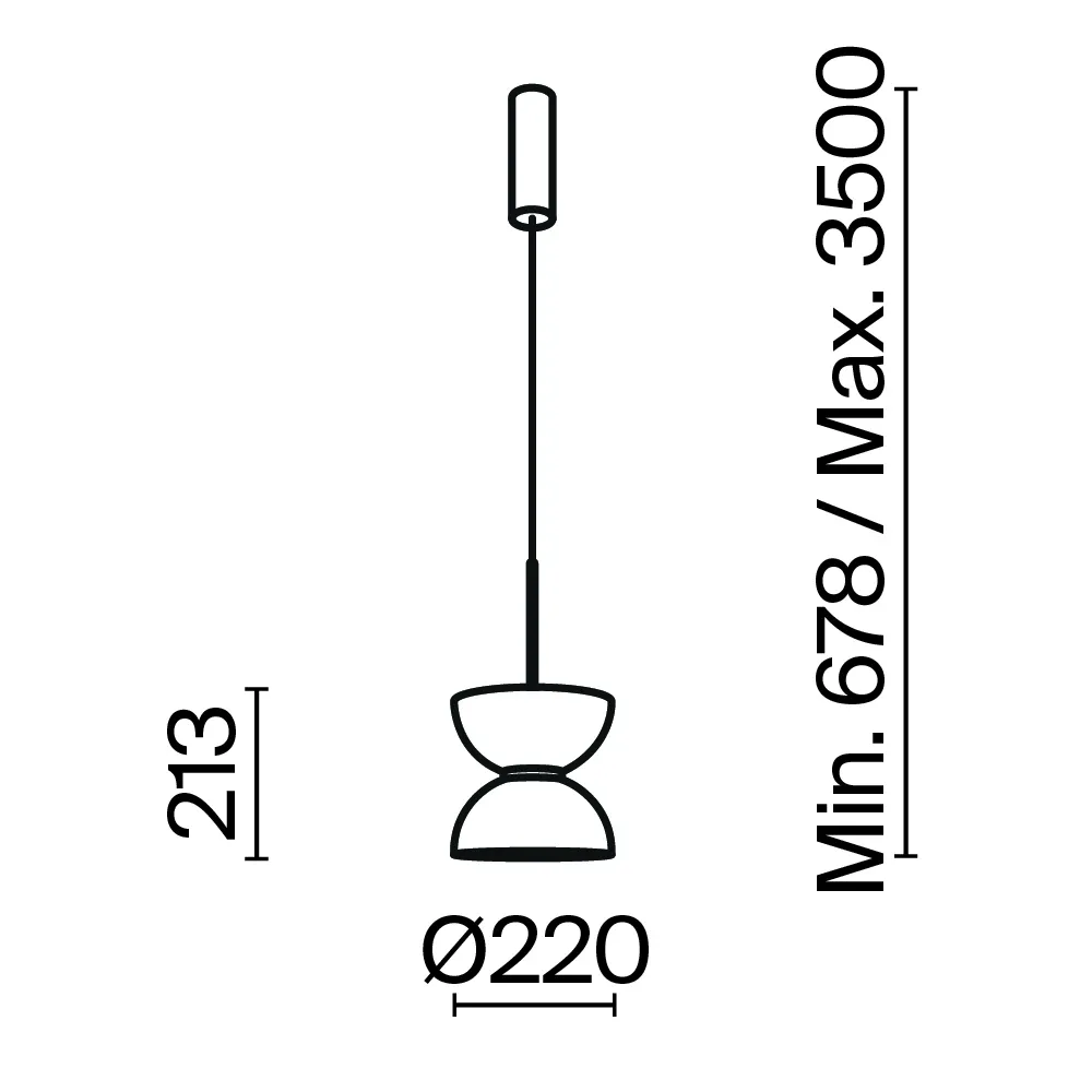 картинка Подвесной светильник Maytoni MOD178PL-L11W3K