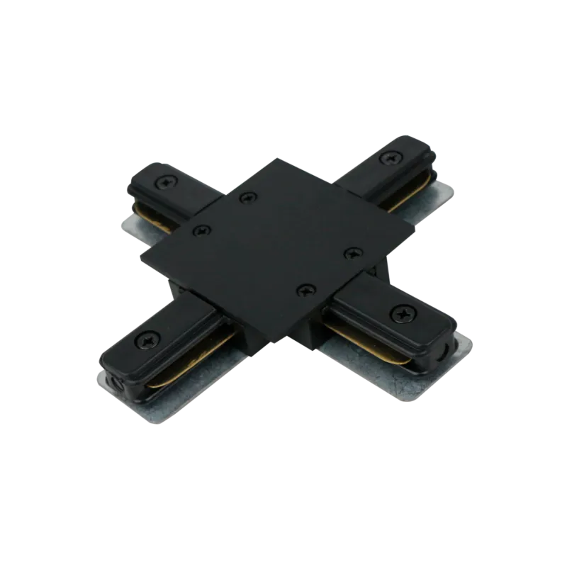 картинка Коннектор шинопровода X-образный XC-B-TL черный серии TOP-LINE IN HOME