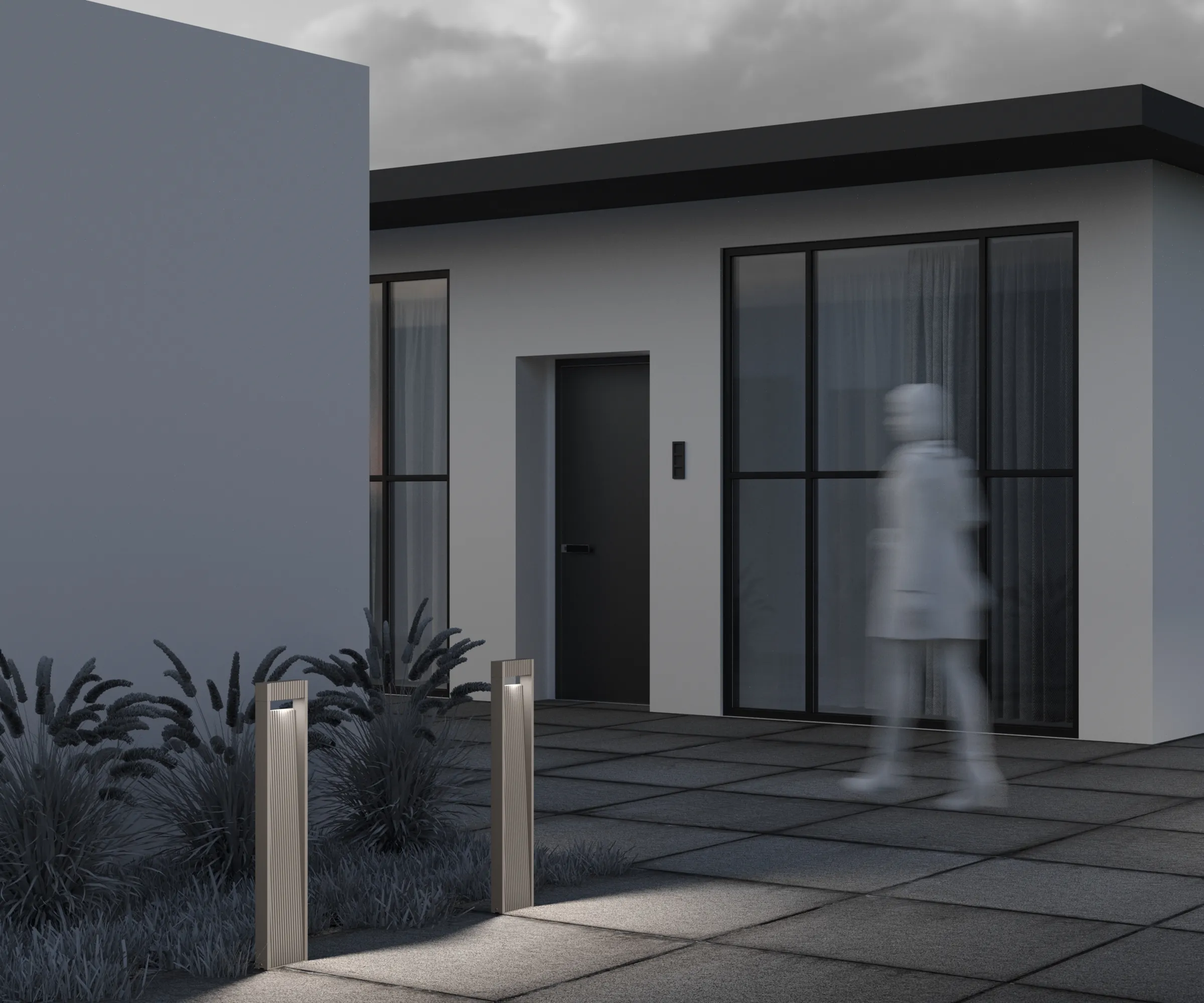 картинка Ландшафтный светильник Outdoor O444FL-L13GF3K1