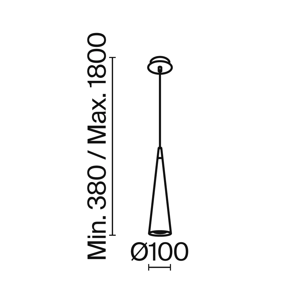 картинка Подвесной светильник Technical P318-PL-01-W