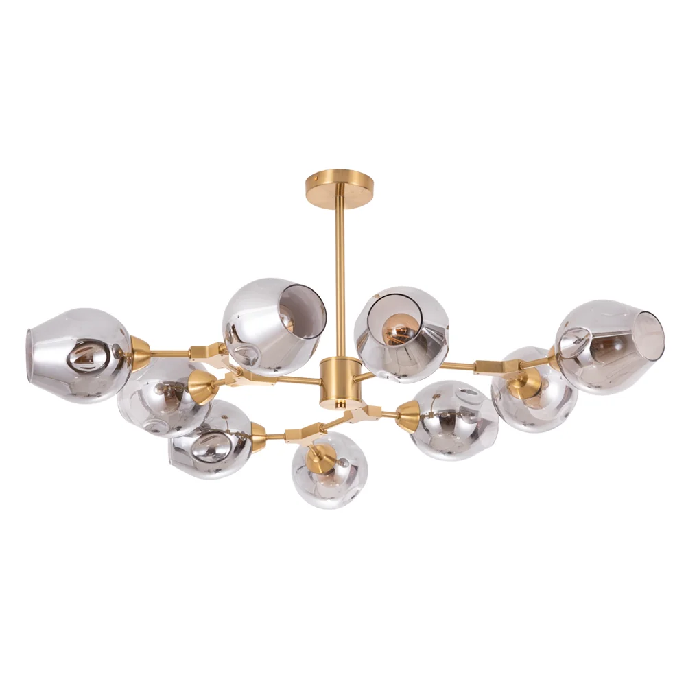 картинка Люстра на штанге Arte Lamp YUKA A7759PL-9PB