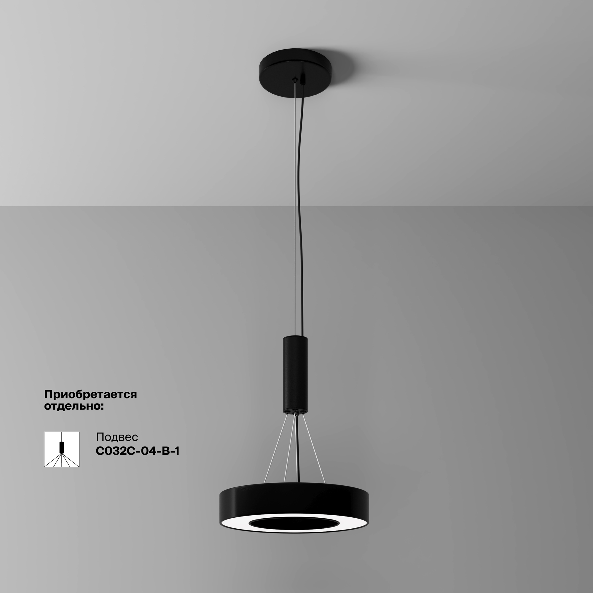 картинка Потолочный светильник Technical C093CL-24W4K-B