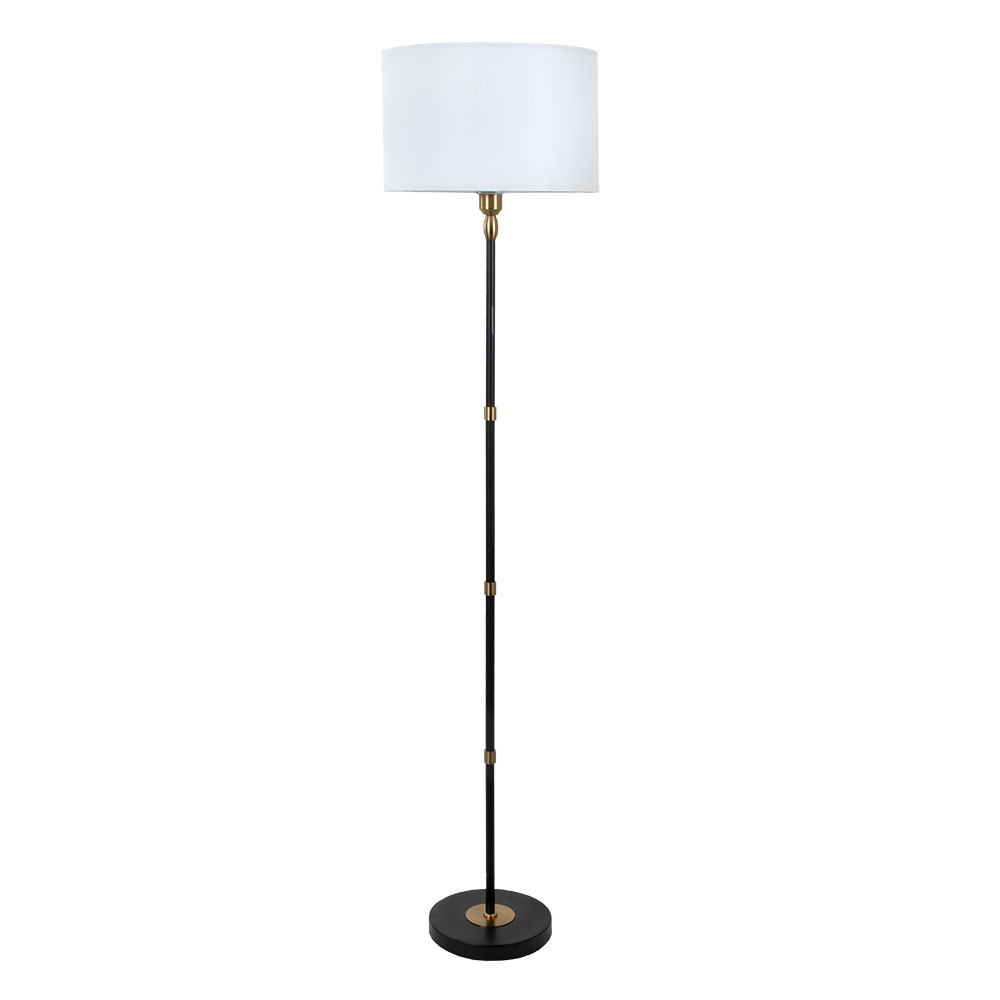 картинка Торшер Arte Lamp JAMIE A4090PN-1BK