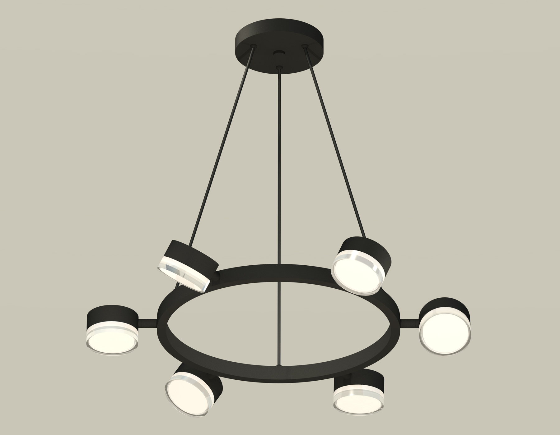 картинка Комплект подвесного поворотного светильника с акрилом