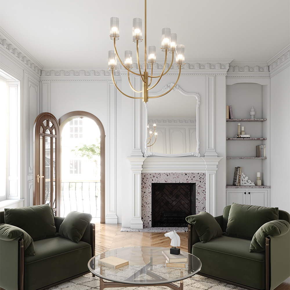 картинка Подвесной светильник Maytoni MOD223PL-08BS