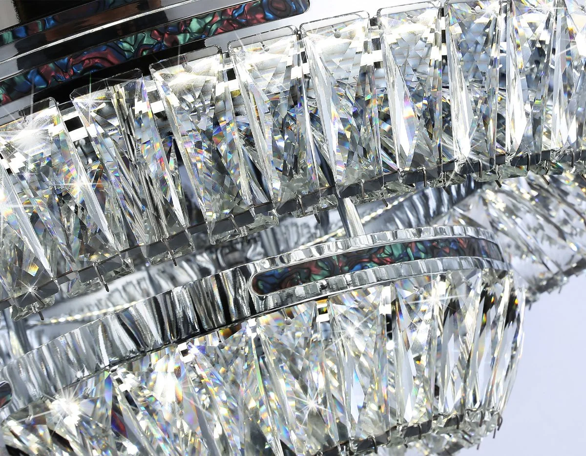 картинка Потолочная светодиодная люстра с хрусталем TR5029