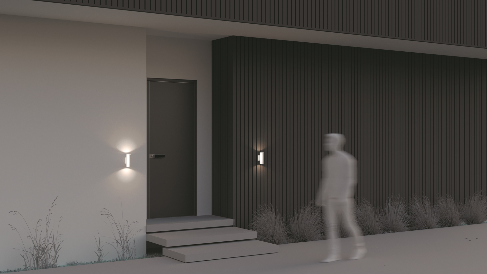 картинка Настенный светильник (бра) Outdoor O574WL-02W