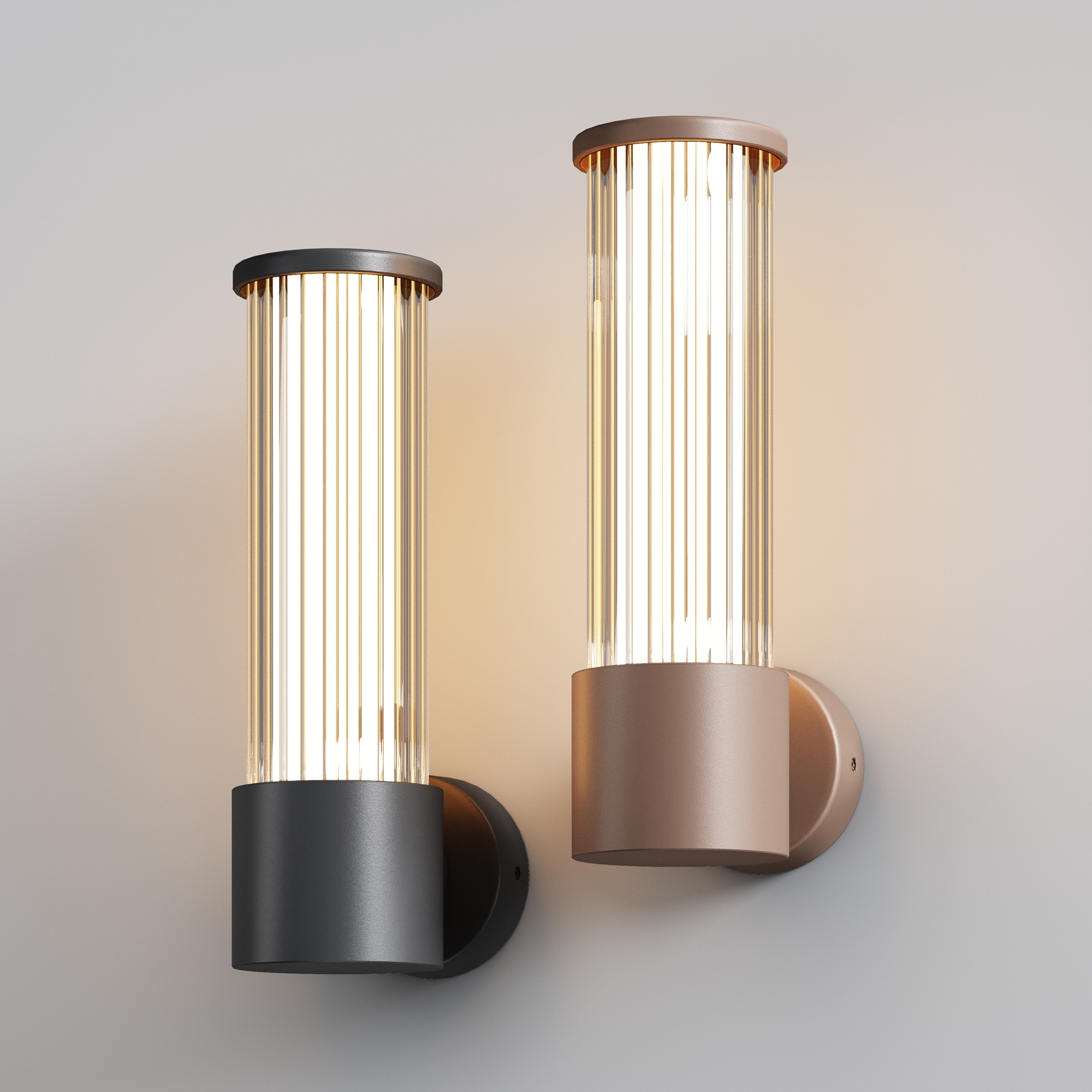 картинка Настенный светильник (бра) Outdoor O593WL-L8BR3K