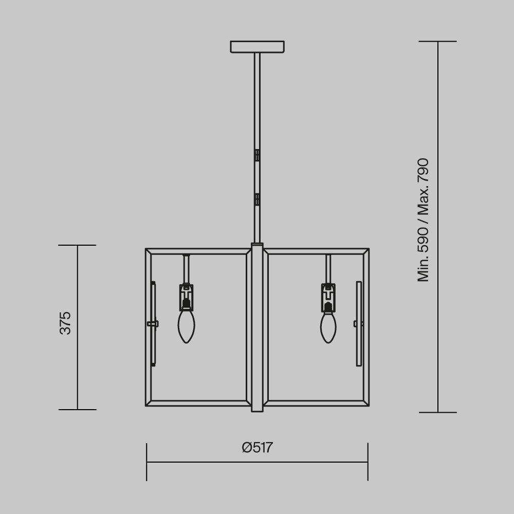 картинка Подвесной светильник Maytoni MOD099PL-06G