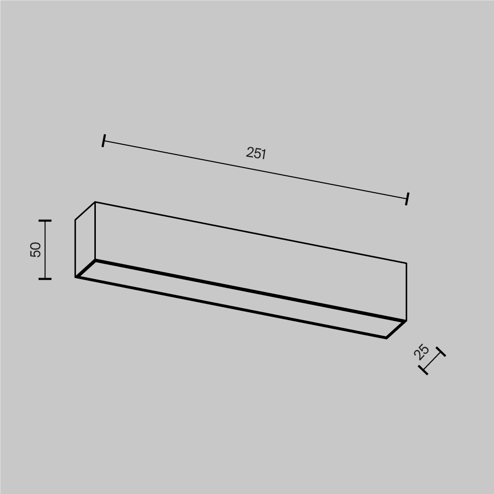 картинка Потолочный светильник Technical C068CL-20W3-6K-B
