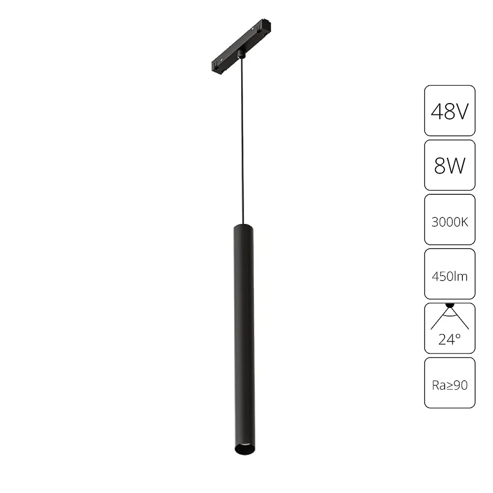 картинка Магнитный трековый светильник Arte Lamp LINEA A4780SP-1BK