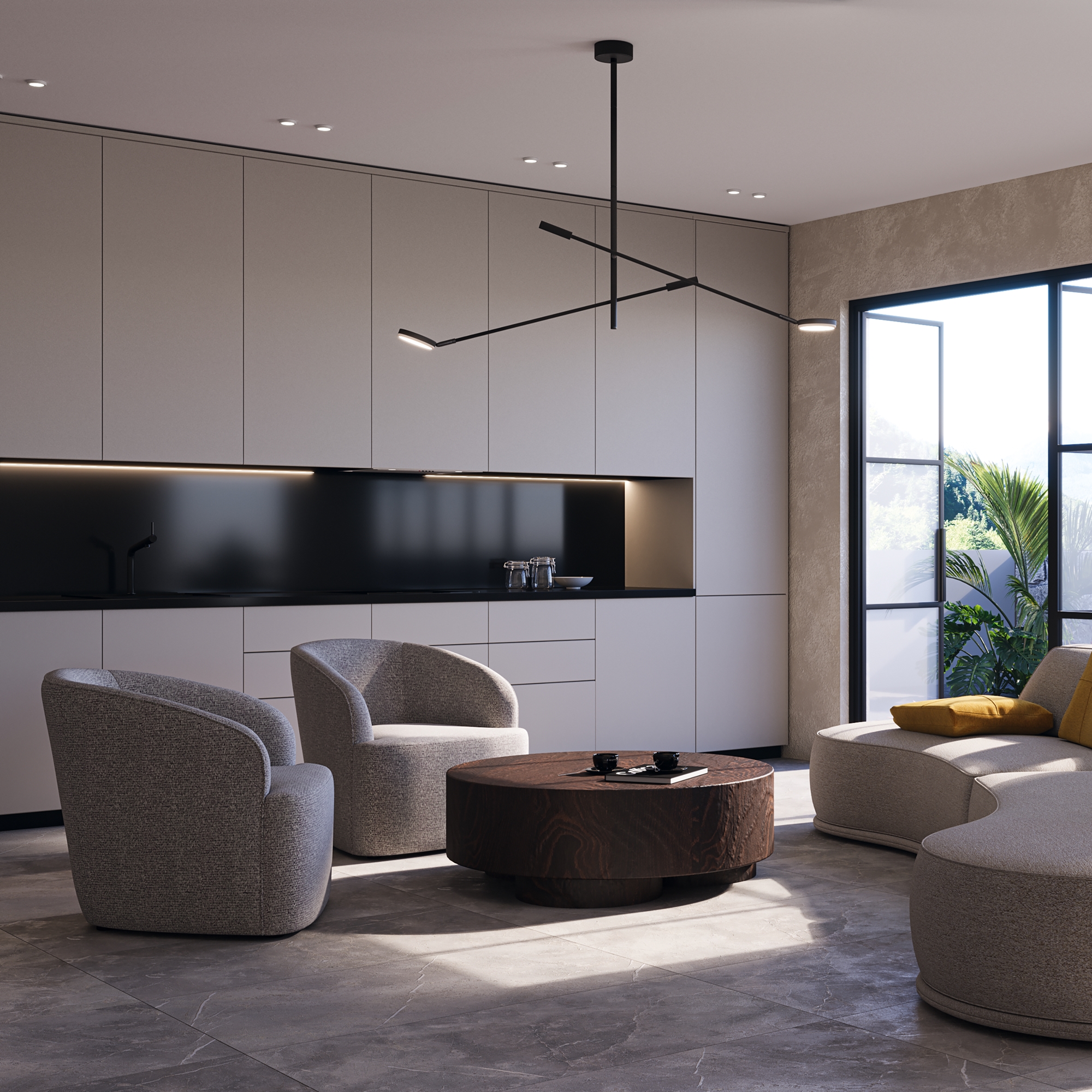 картинка Потолочный светильник Maytoni MOD070CL-L15B3K1