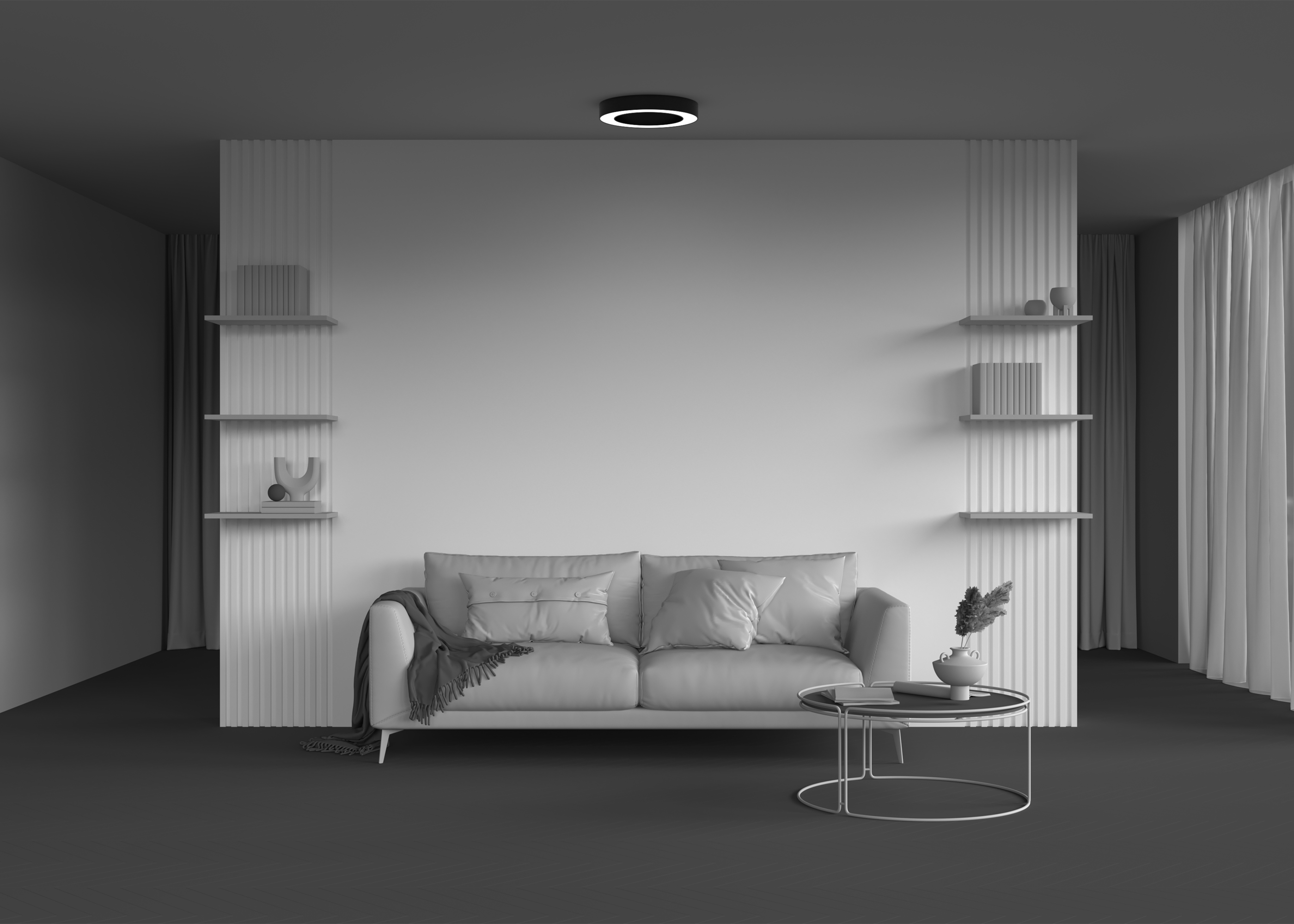 картинка Потолочный светильник Technical C093CL-36W4K-B