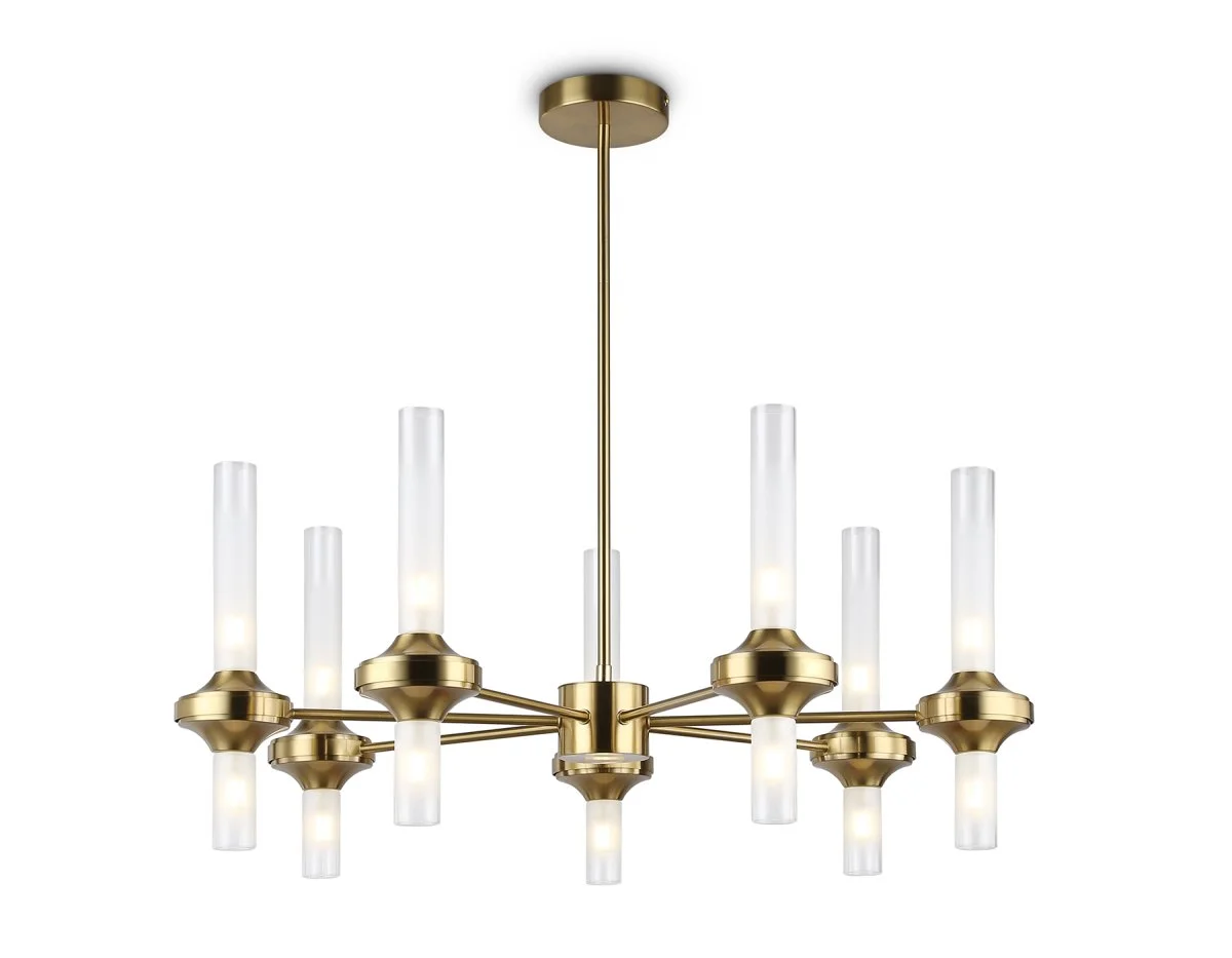 картинка Люстра со стеклянными плафонами на штанге LH55360