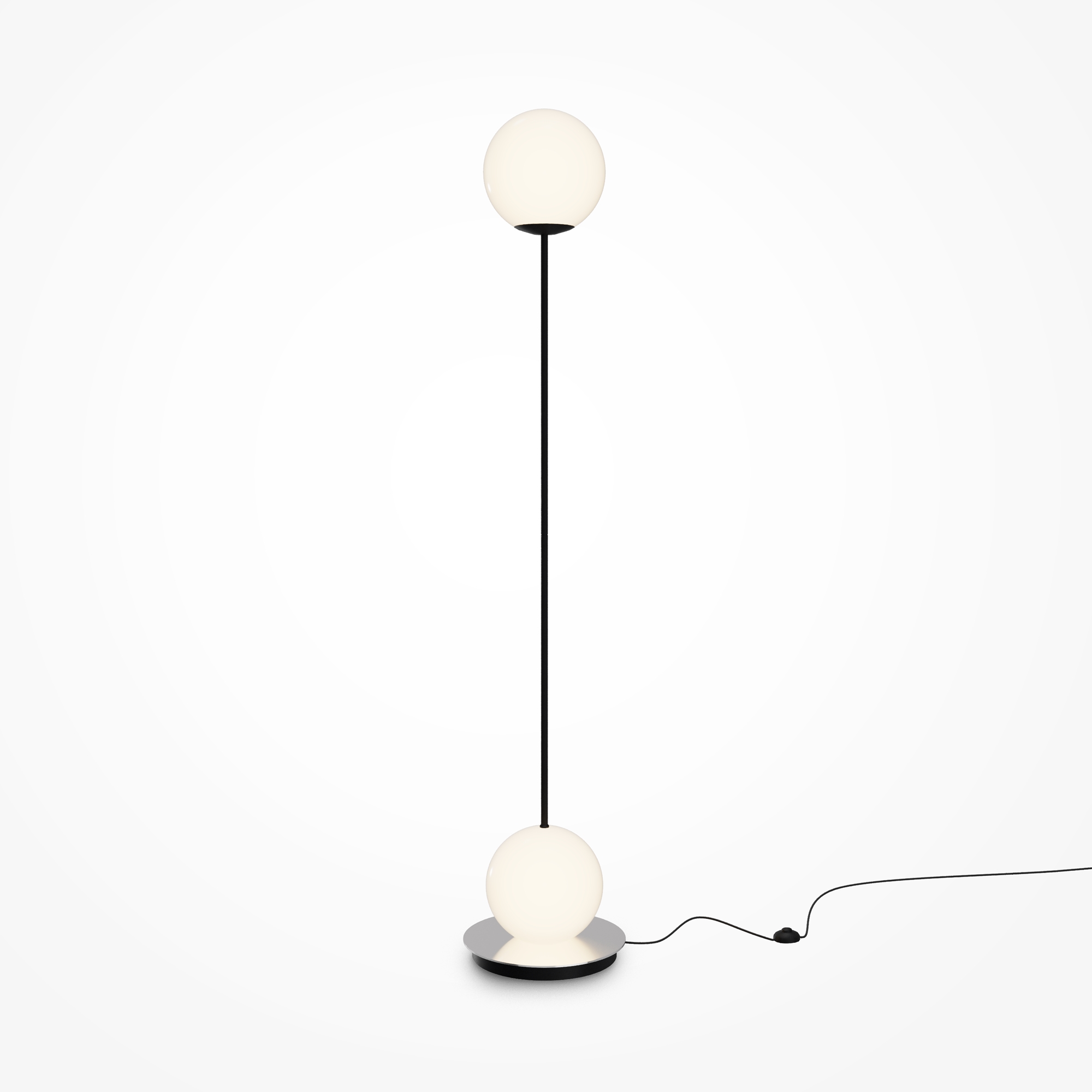 картинка Напольный светильник (торшер) Maytoni MOD427FL-L20B3K