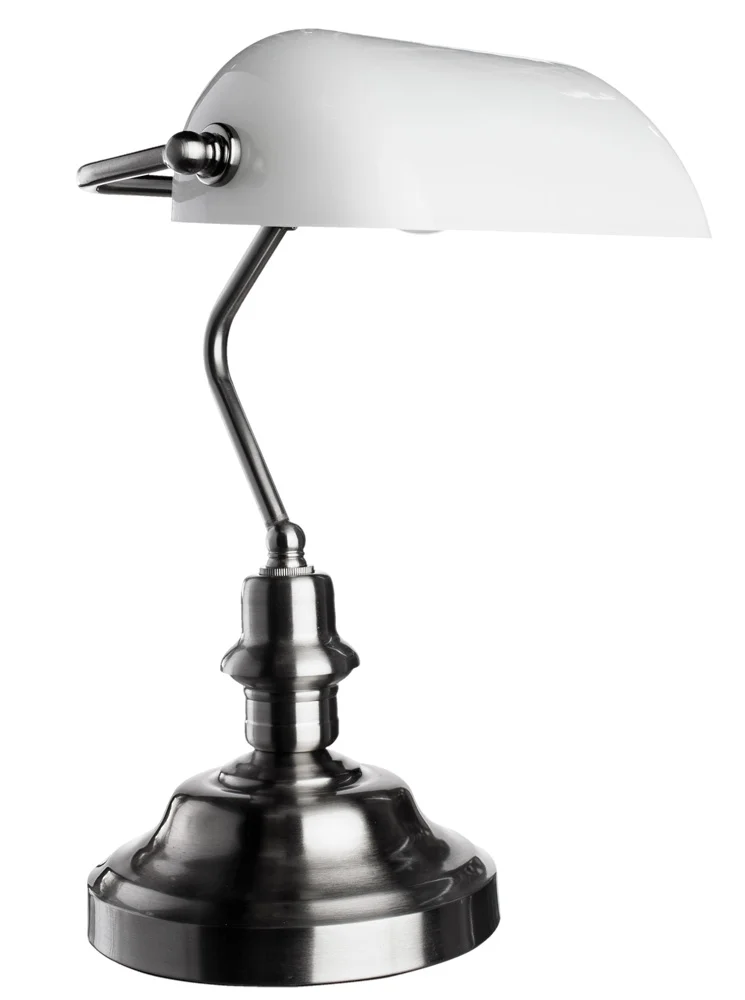 картинка Кабинетная настольная лампа Arte Lamp BANKER A2491LT-1SS