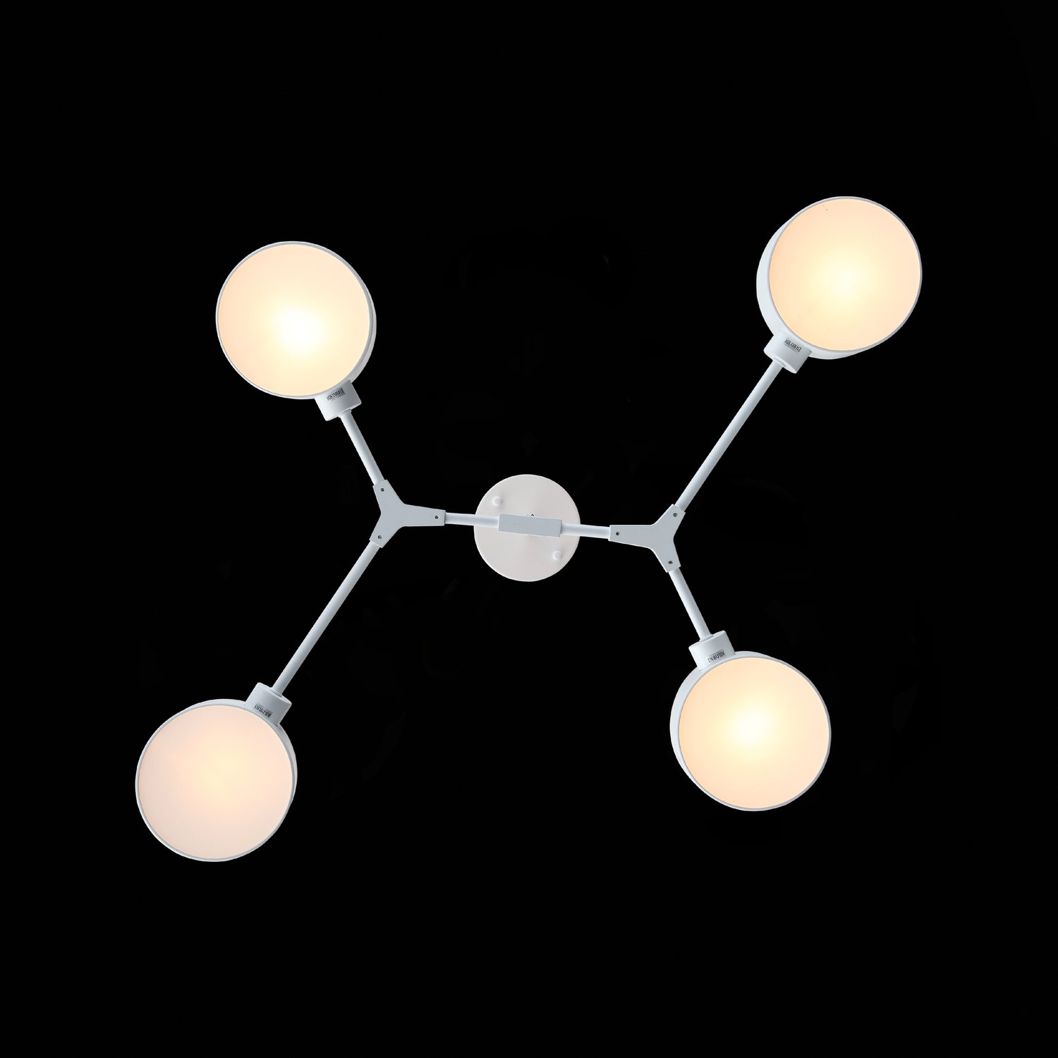 картинка SLE183502-04 Светильник потолочный Белый/Белый E14 4*60W