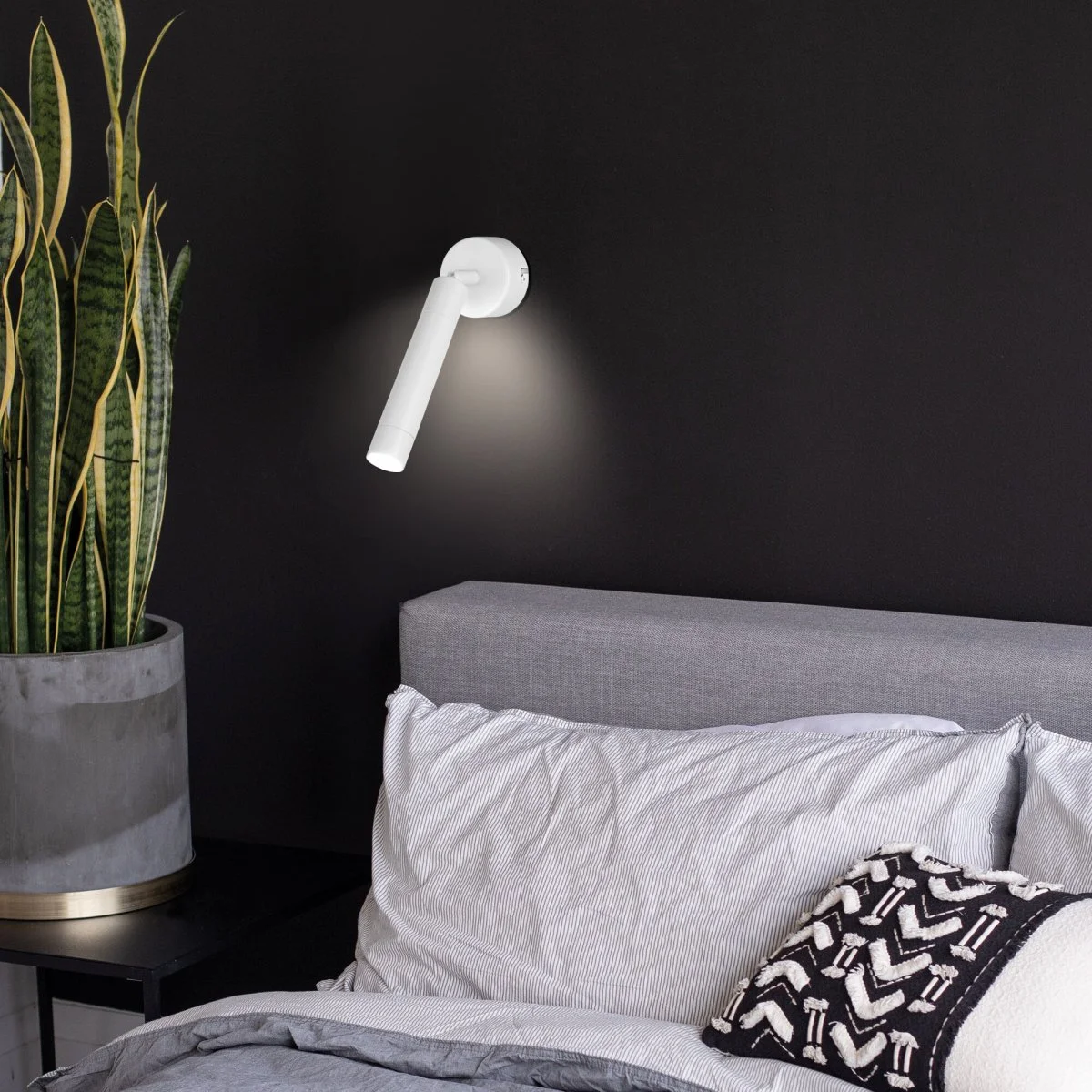 картинка Настенно-потолочный светодиодный светильник 20084/1 LED белый