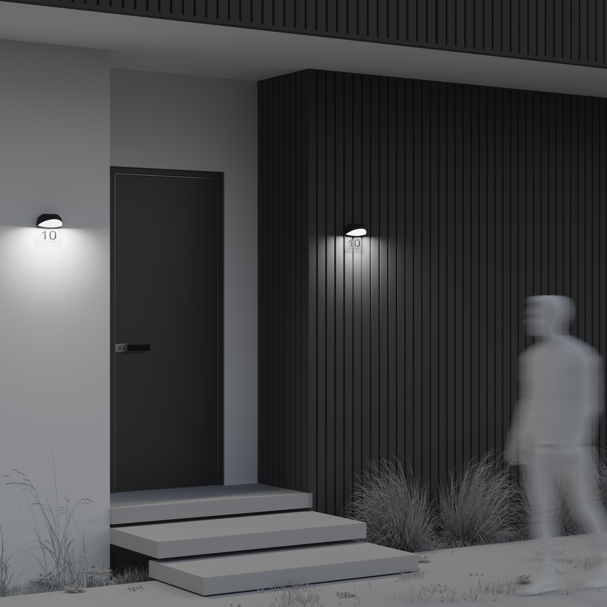 картинка Настенный светильник (бра) Outdoor O447WL-L7GF3K