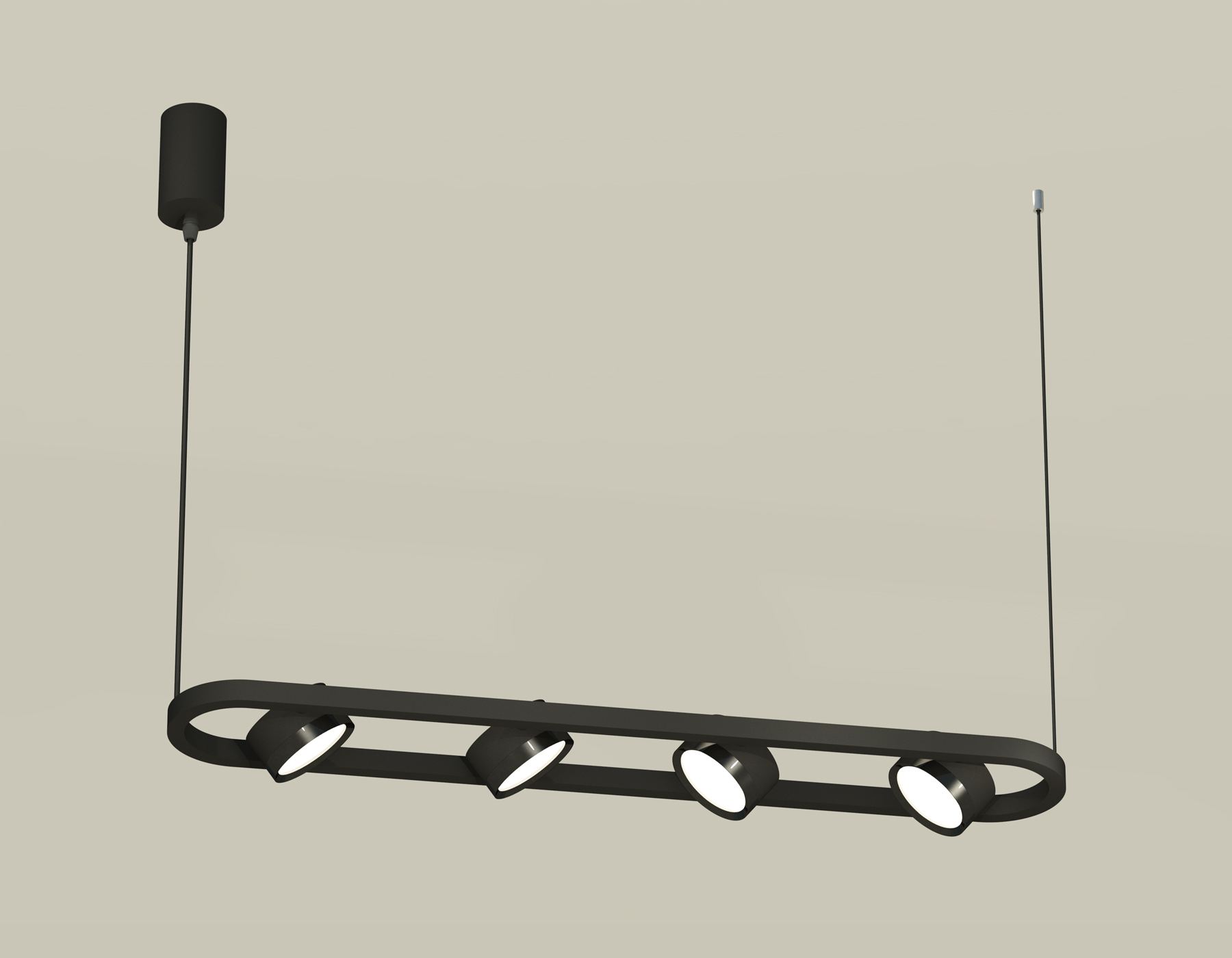 картинка Комплект подвесного поворотного светильника