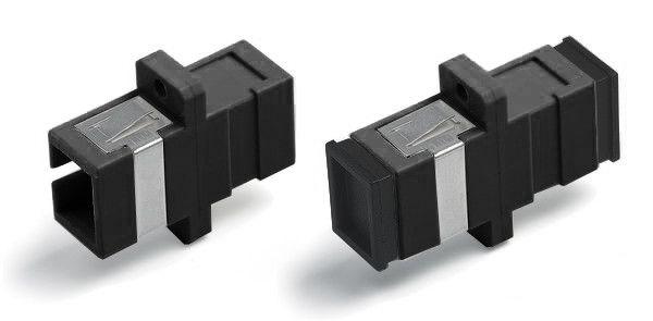 картинка Адаптер оптический проходной SC-SC MM simplex FA-P01Z-SC/SC-N/BK-BK Hyperline 442992