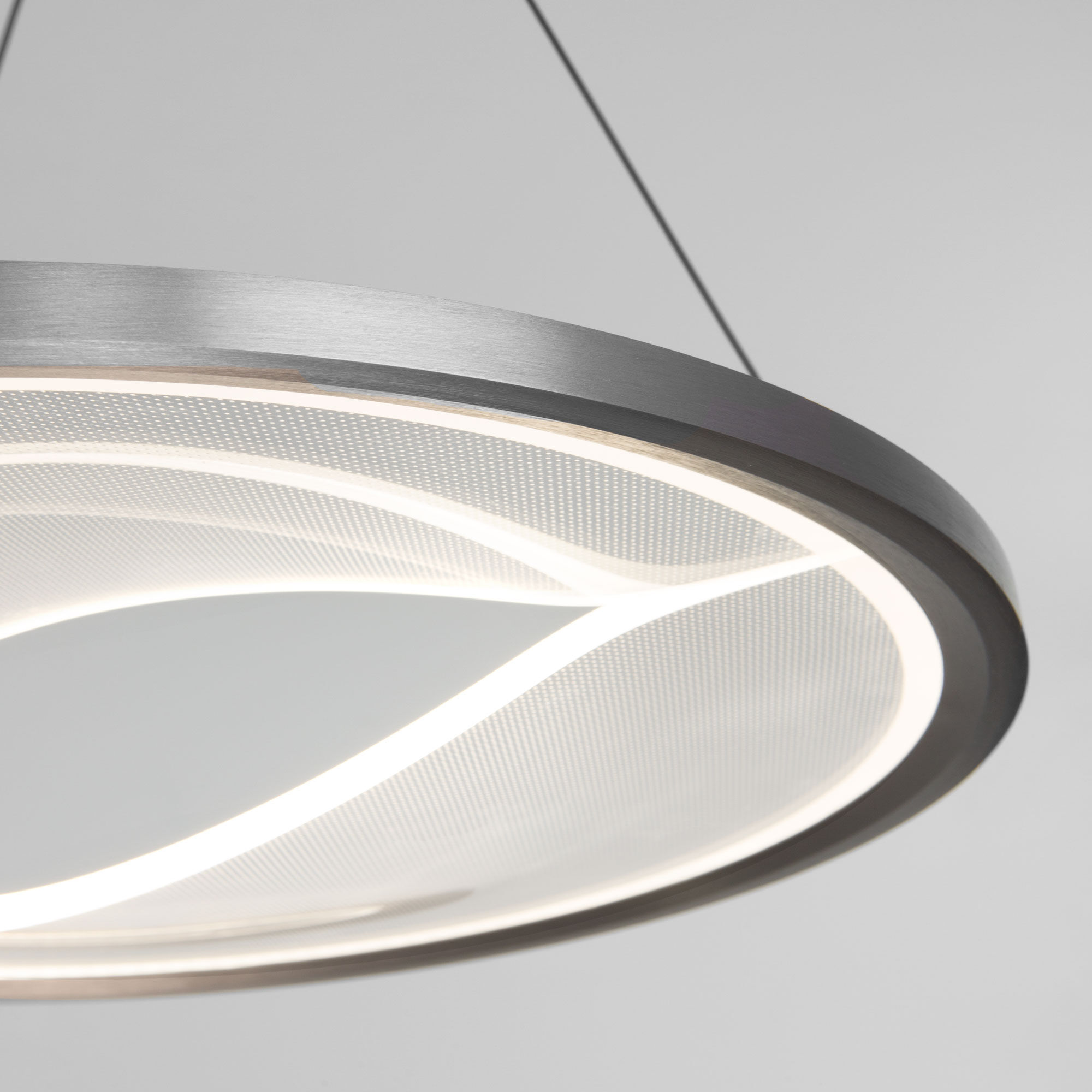 картинка Подвесной светодиодный светильник 40026/1 LED серый