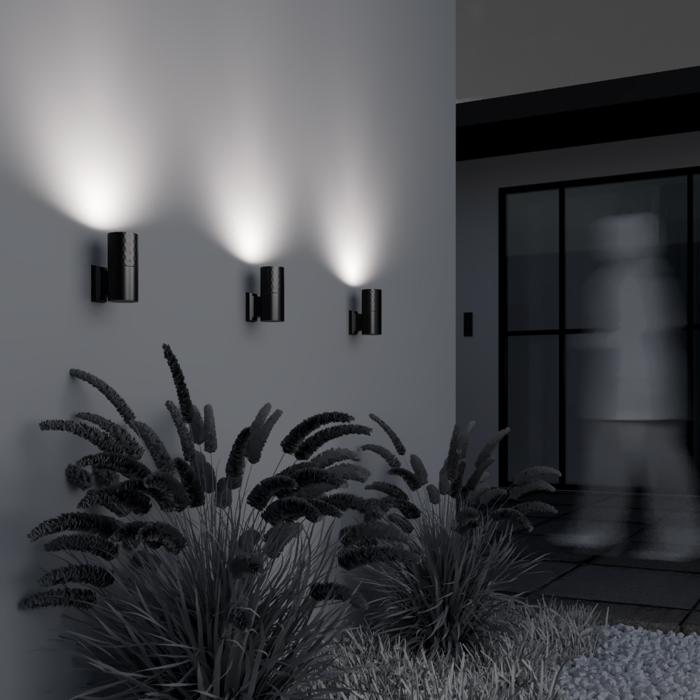 картинка Настенный светильник (бра) Outdoor O583WL-01B