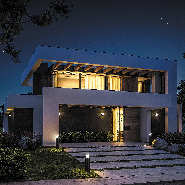 картинка Настенный светильник (бра) Outdoor O011WL-L6B