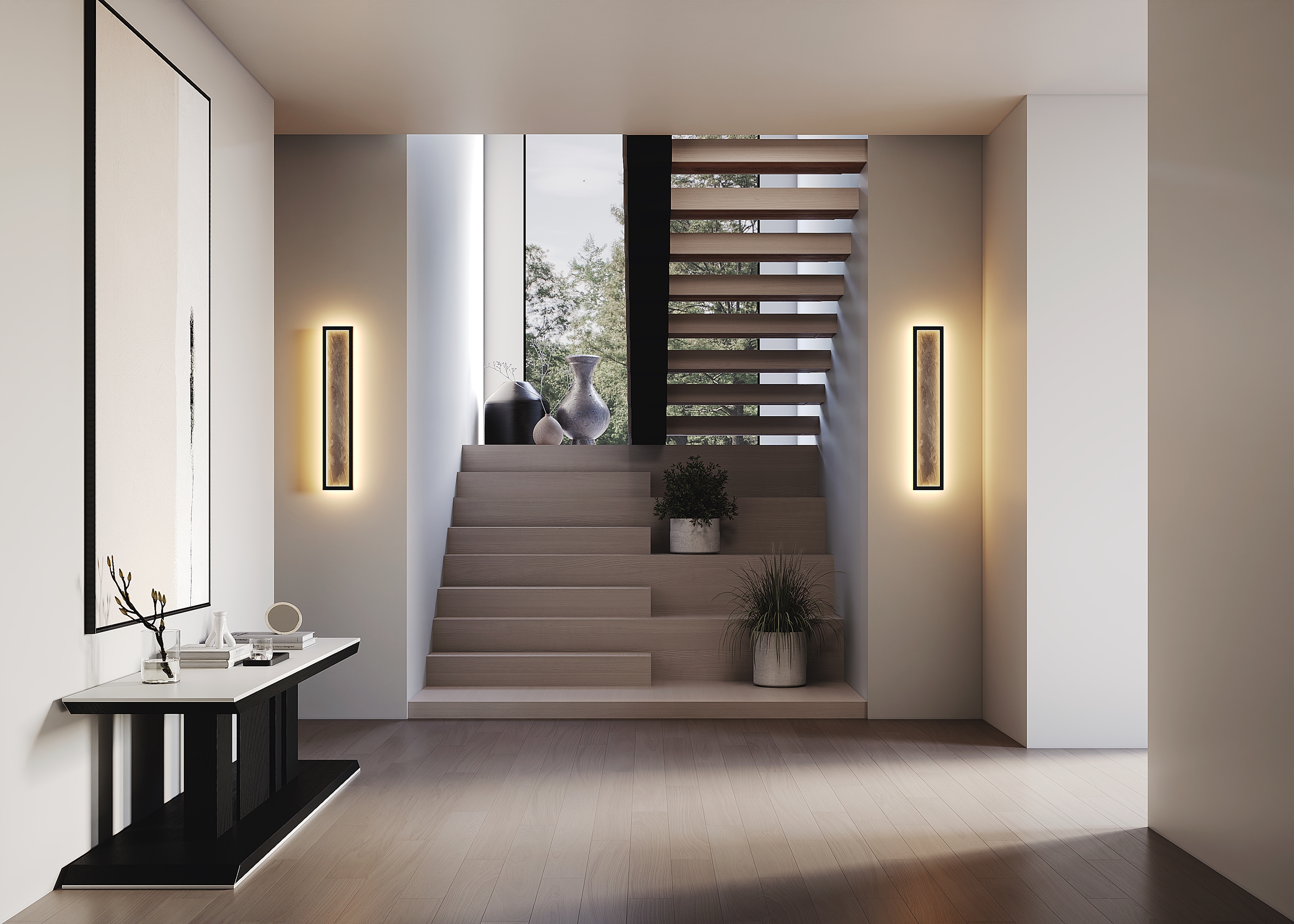 картинка Настенный светильник (бра) Maytoni MOD311WL-L55B3K