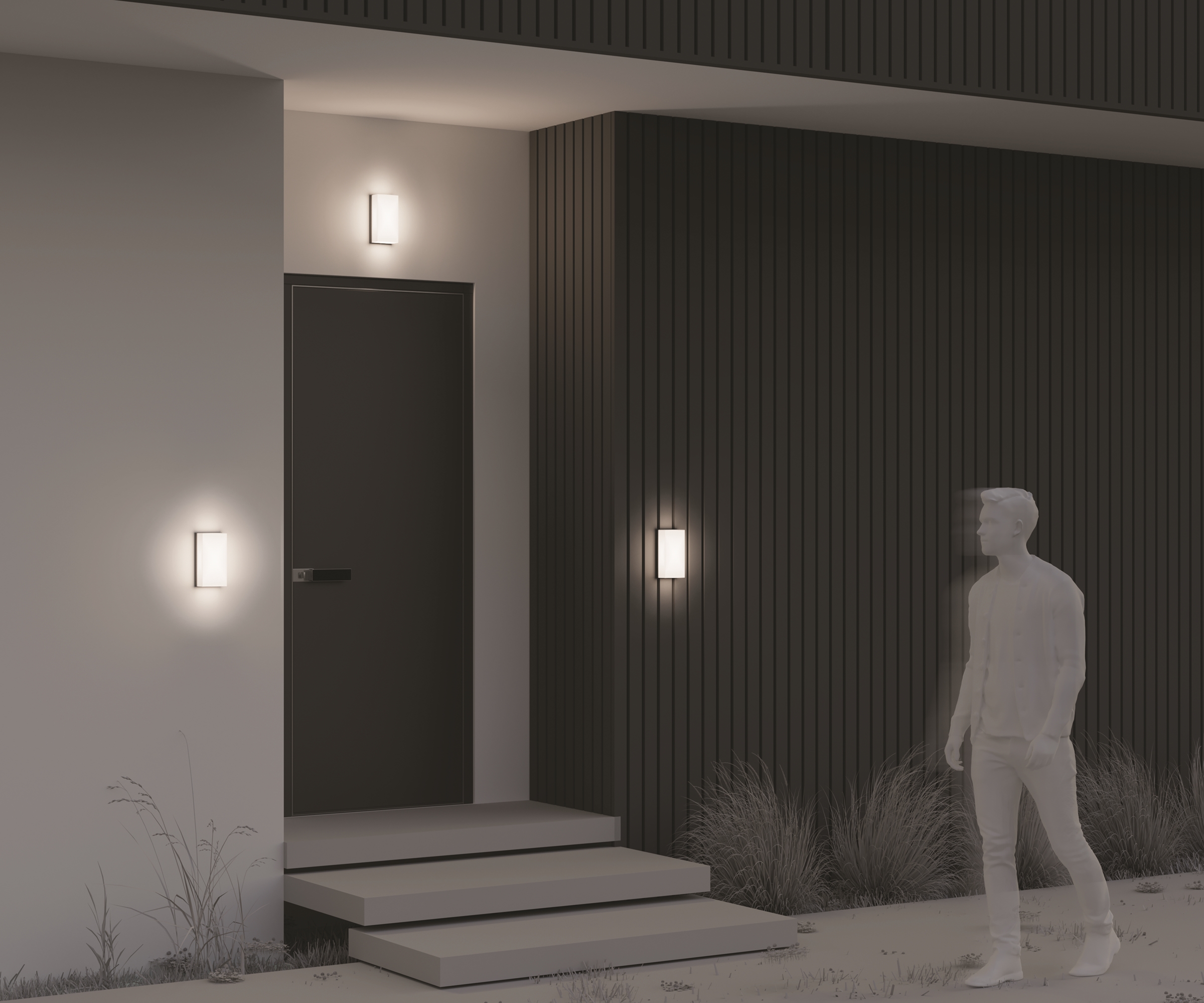 картинка Настенный светильник (бра) Outdoor O454WL-L10GF3K