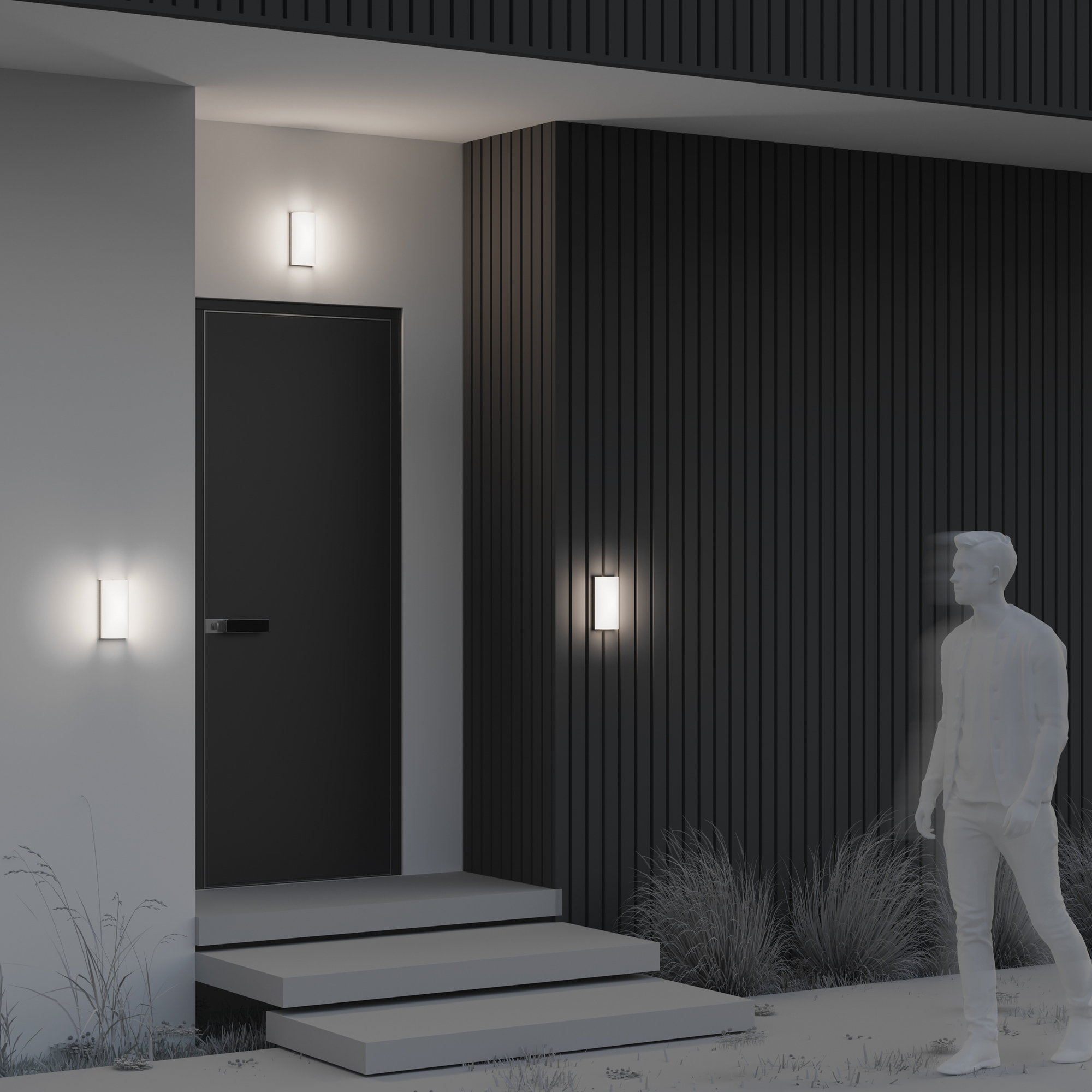 картинка Настенный светильник (бра) Outdoor O454WL-L10GF3K1