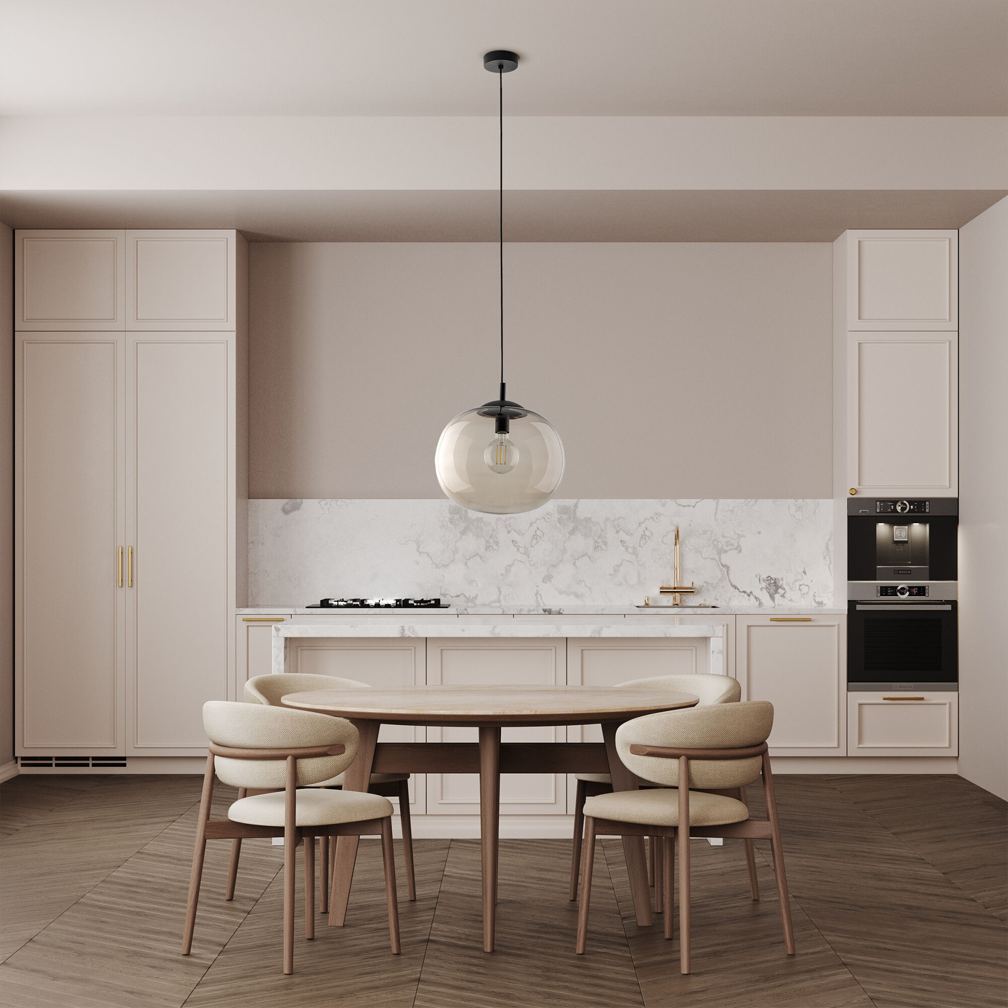 картинка Подвесной светильник со стеклянным плафоном 4703 Vibe