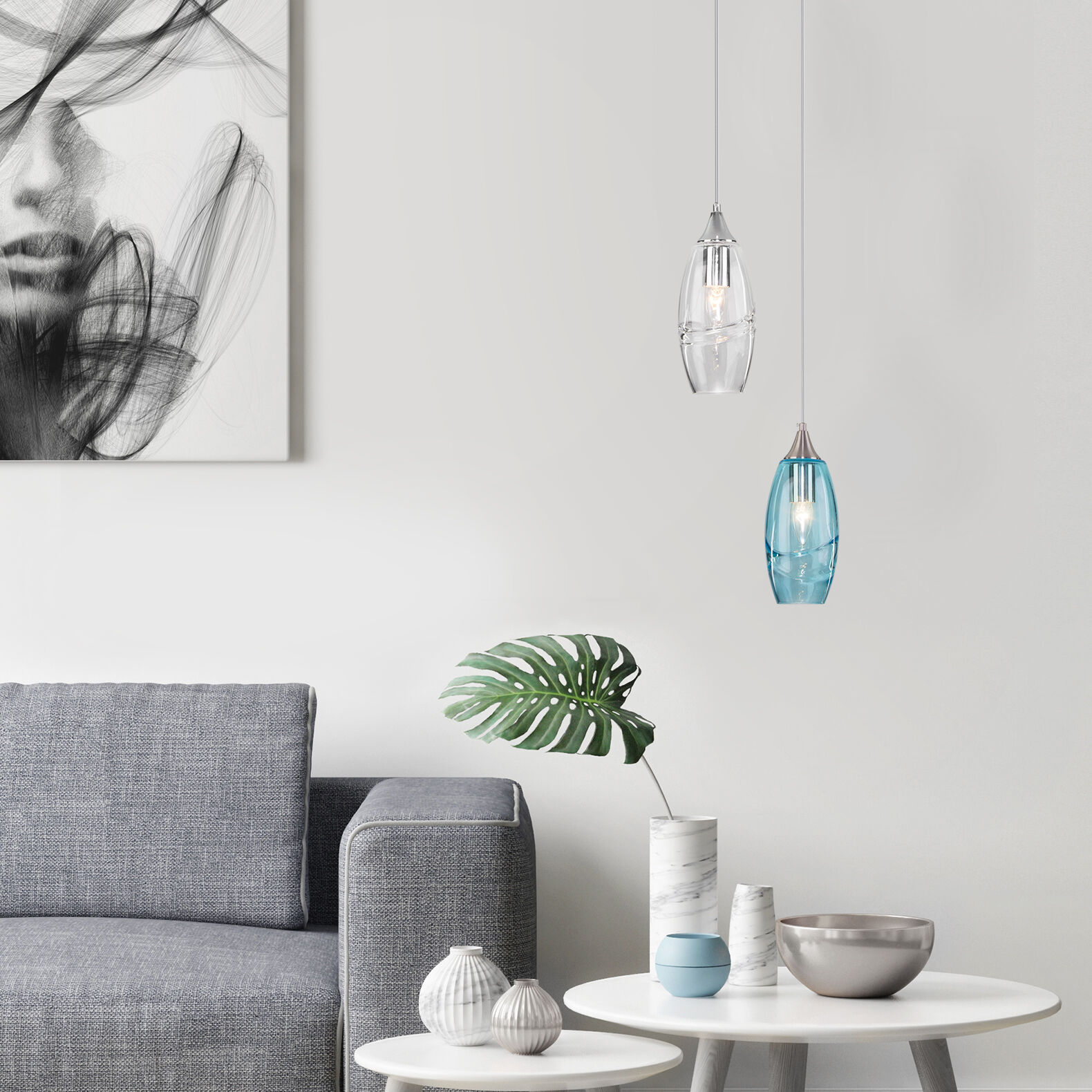 картинка Подвесной светильник 50222/1 прозрачный