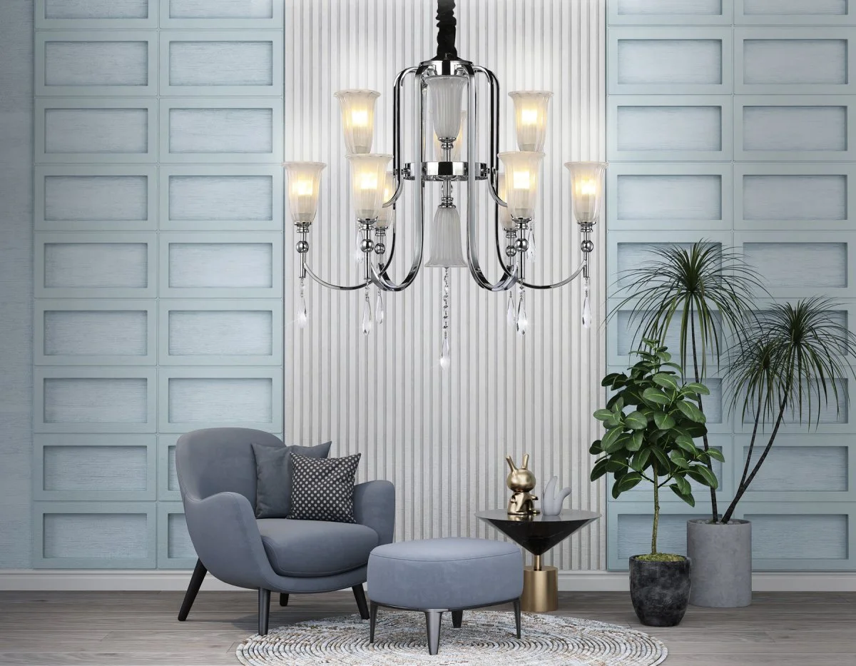 картинка Подвесная люстра с хрусталем TR3249