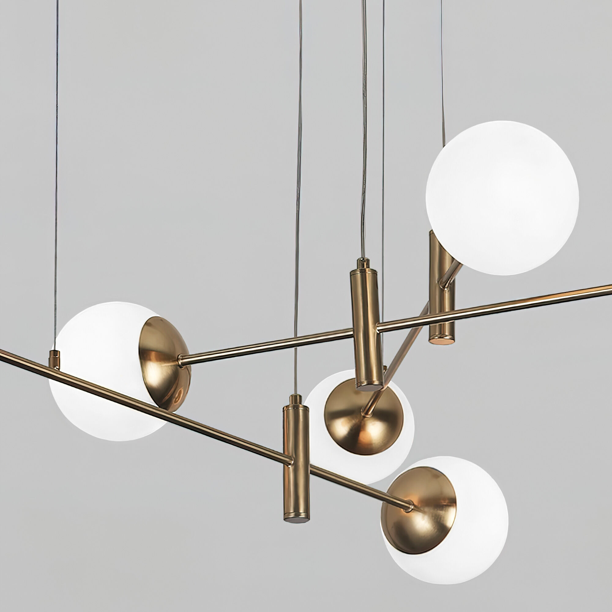 картинка Умный подвесной светильник 70146/6 латунь