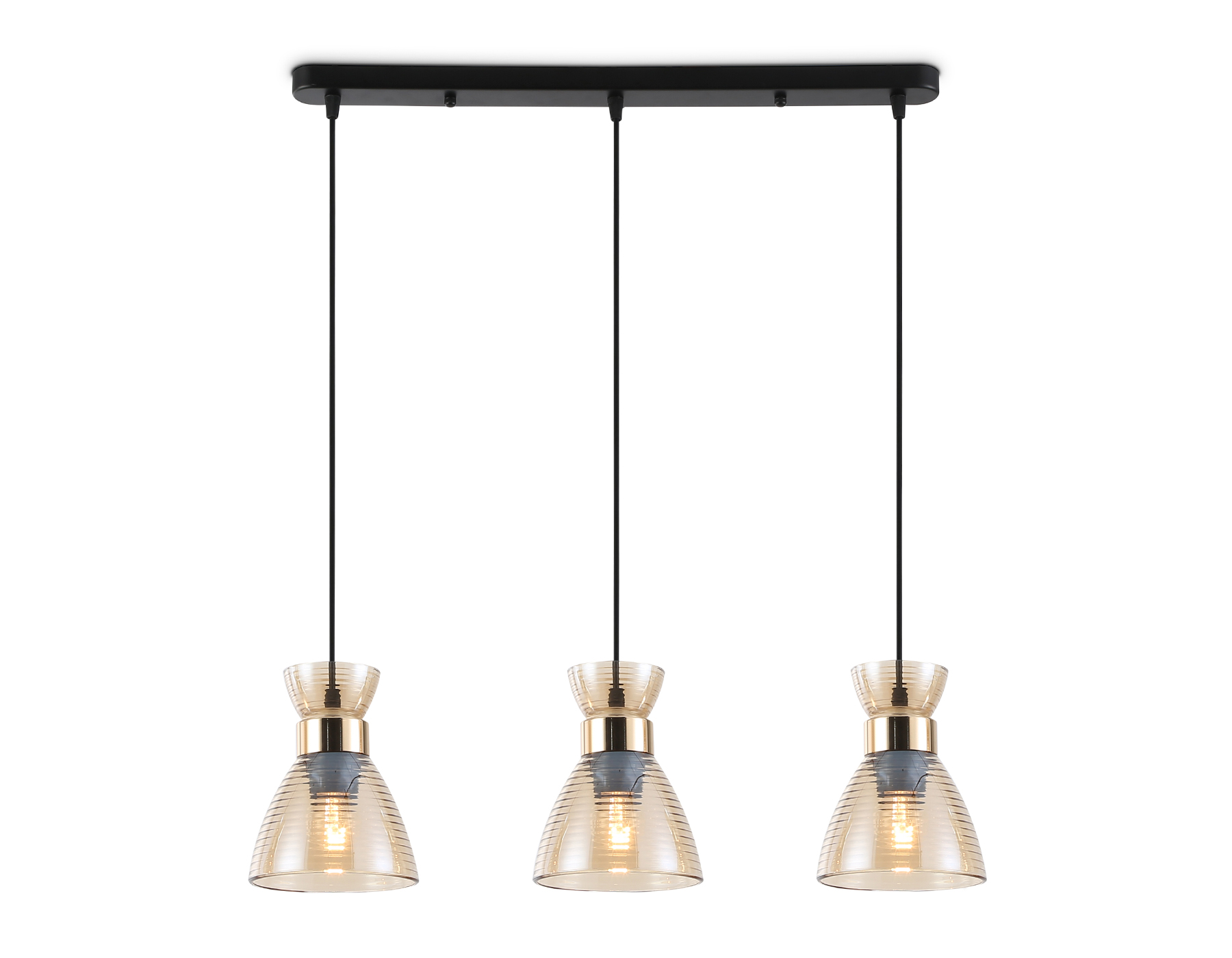 картинка Светильник подвесной со стеклянными плафонами