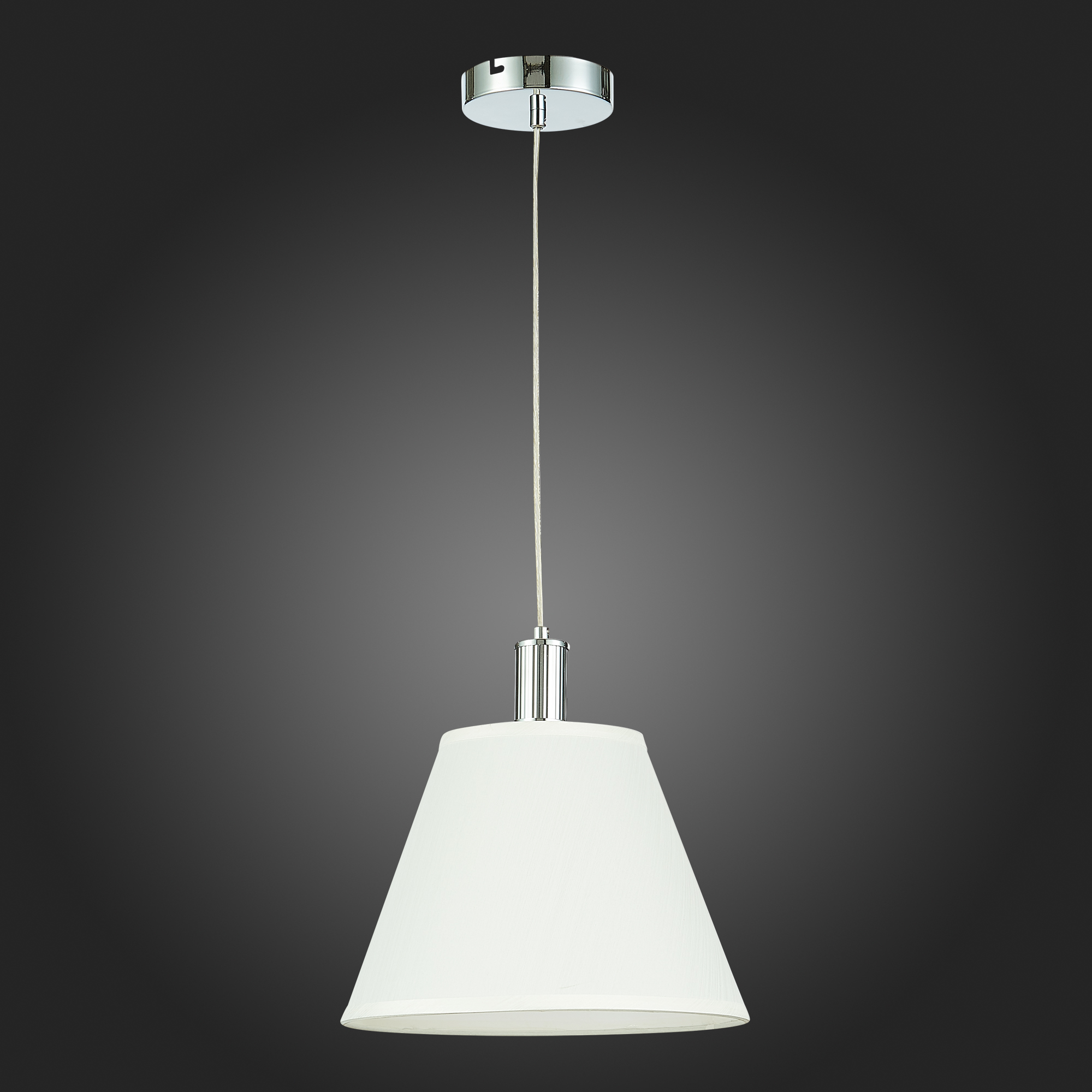 картинка SLE111303-01 Подвес Хром/Белый E27 1*60W