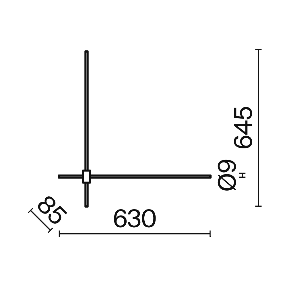 картинка Настенный светильник (бра) Technical C070WL-L12GB3K