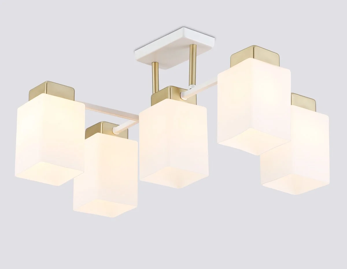 картинка Люстра на штанге со стеклянными плафонами TR303047