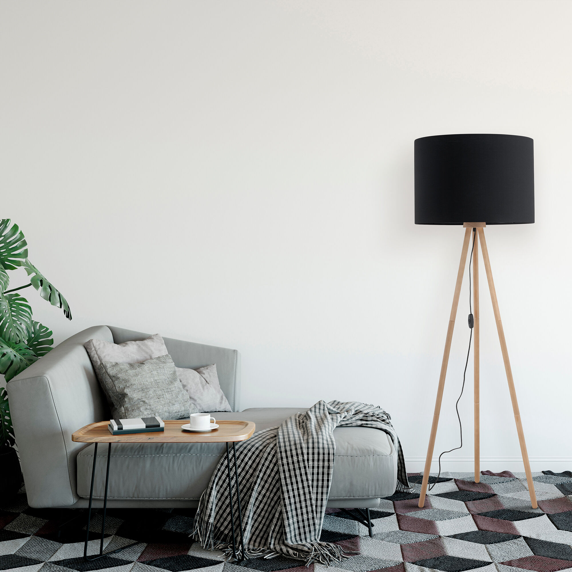 картинка Напольный светильник с тканевым абажуром 5286 Tokyo