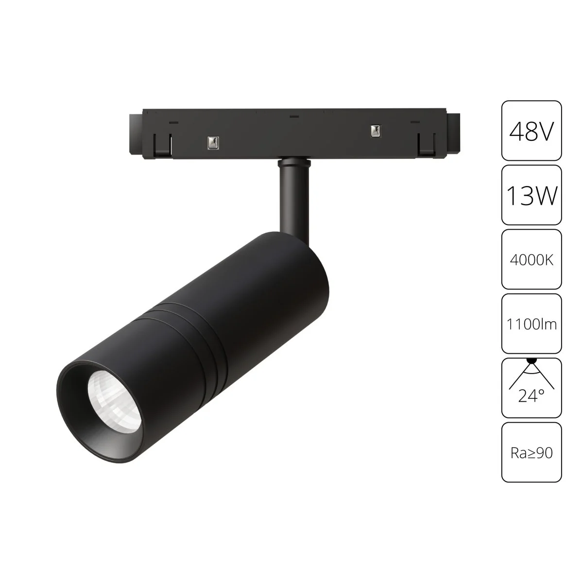 картинка Магнитный трековый светильник Arte Lamp EXPERT A5721PL-1BK