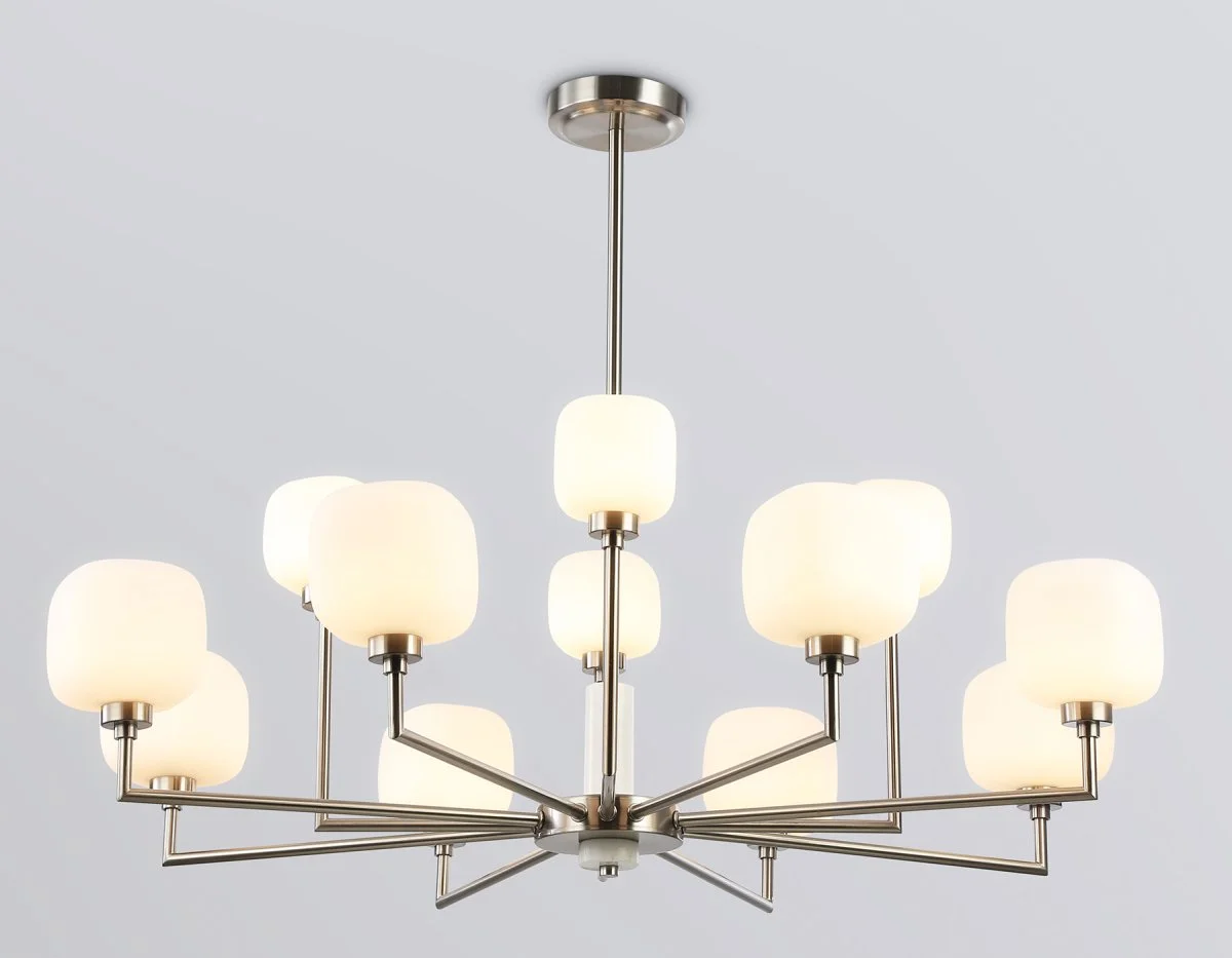 картинка Люстра на штанге с мрамором LH53005