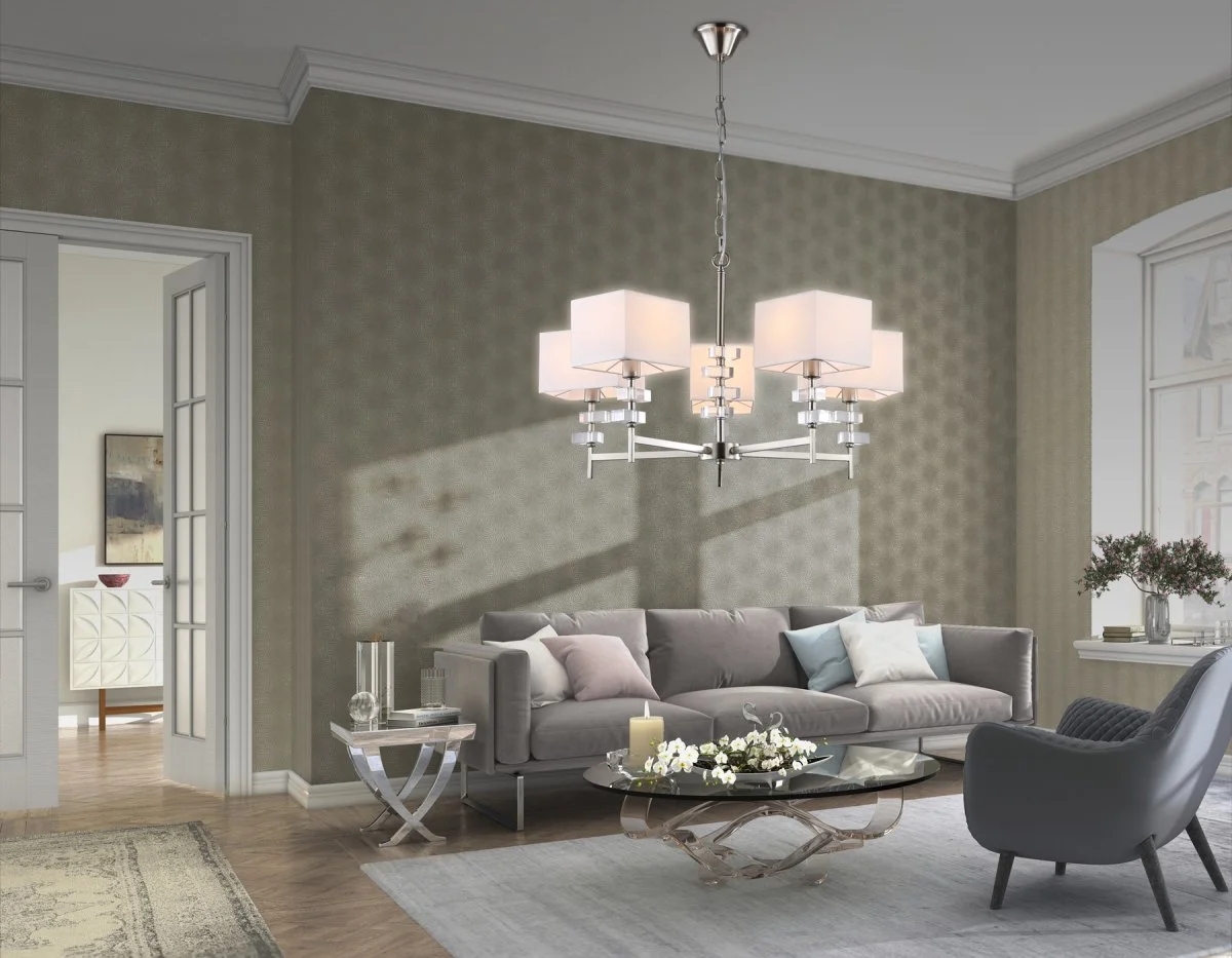 картинка Подвесная люстра с абажурами LH71321