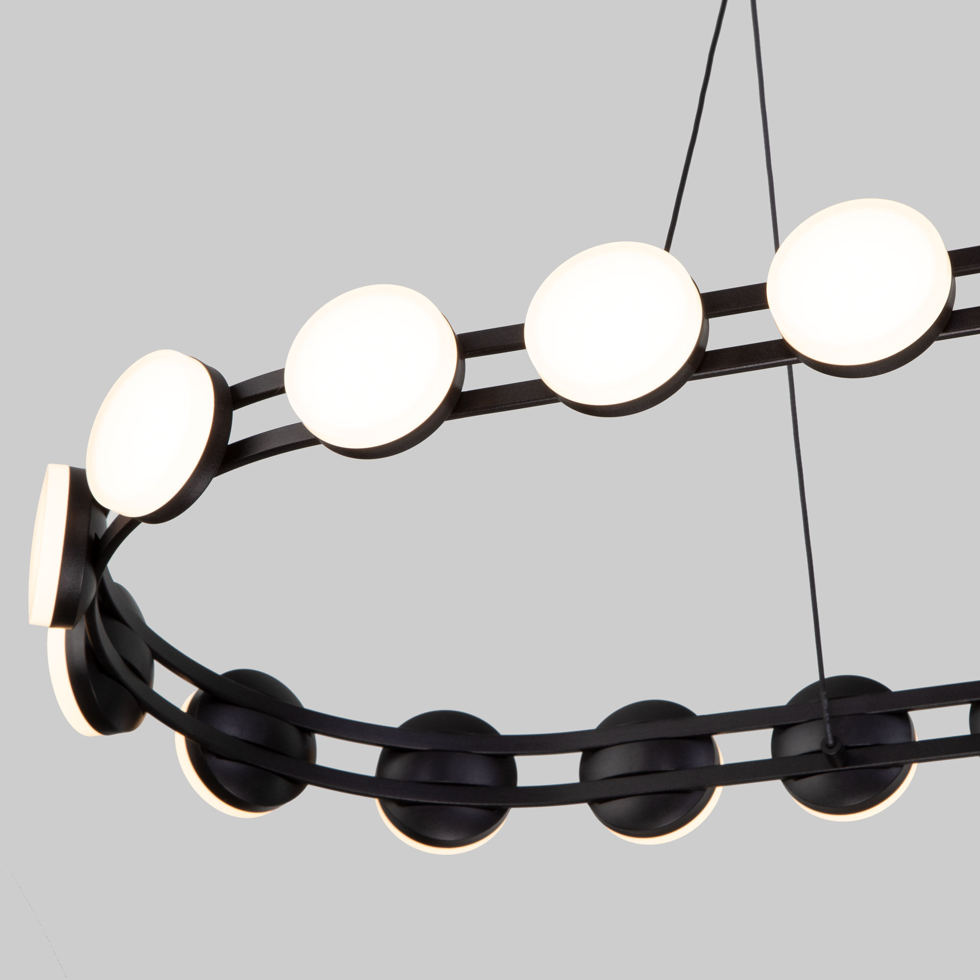 картинка Подвесной светодиодный светильник 90332/26 черный