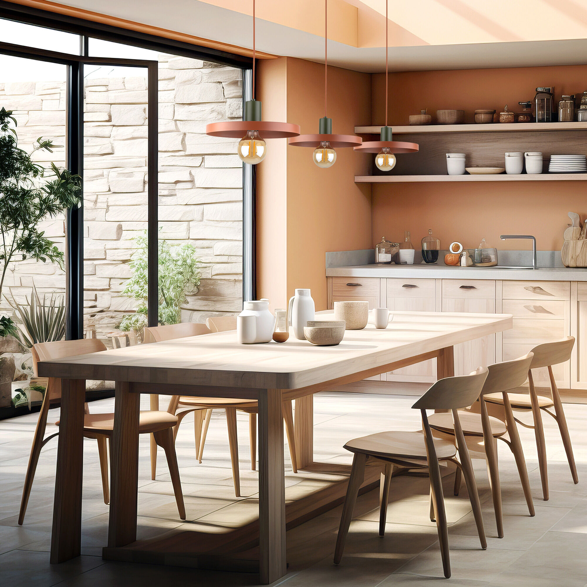 картинка Подвесной светильник 10749 SILA GREEN BRICK