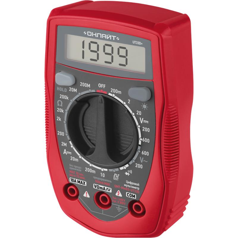 картинка Мультиметр 90 231 OMT-Mm03-UT33D (UT33D+) ОНЛАЙТ 90231