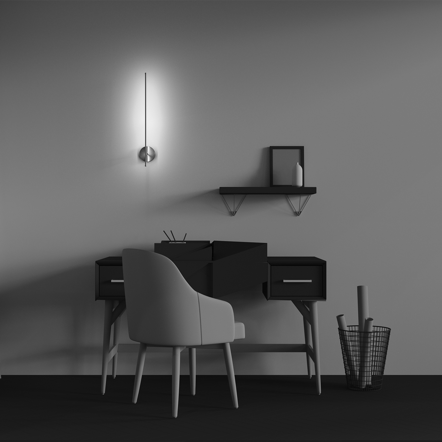 картинка Настенный светильник (бра) Technical C085WL-L7BS2.7K