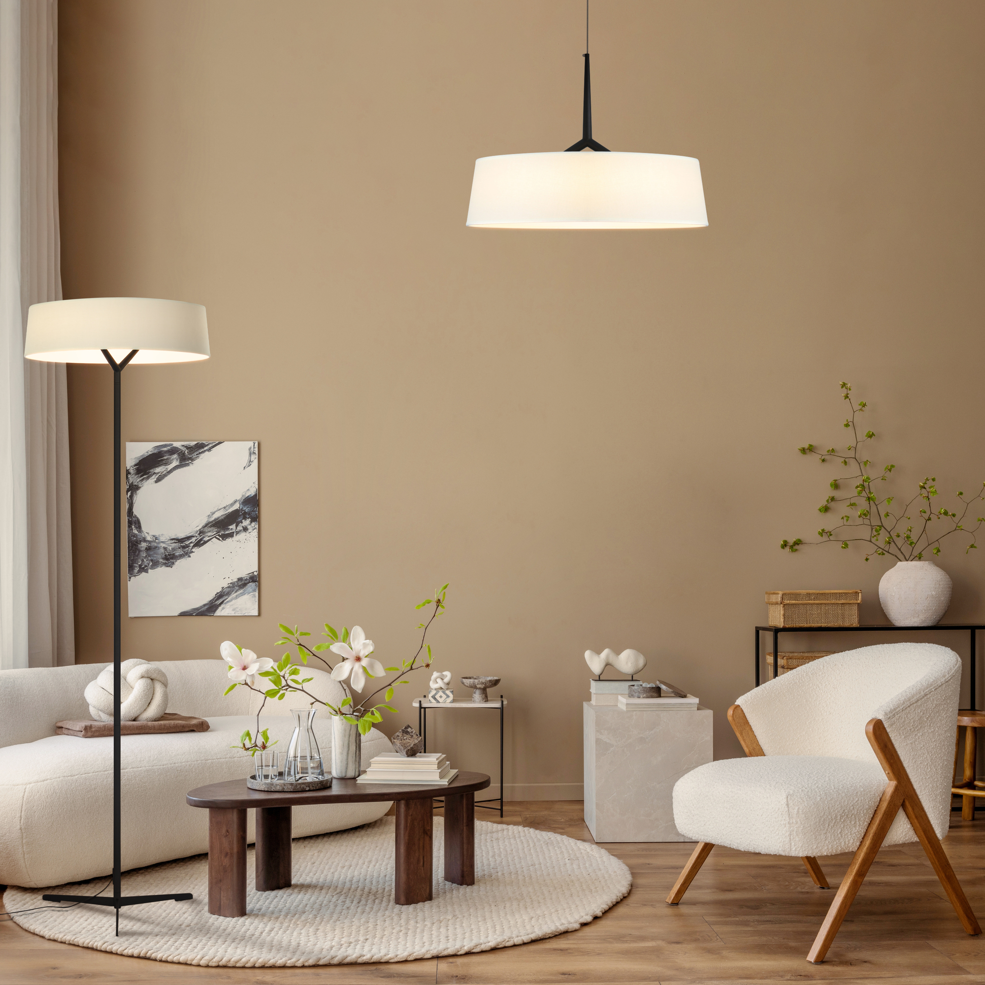 картинка Напольный светильник (торшер) Freya FR6132FL-L15B