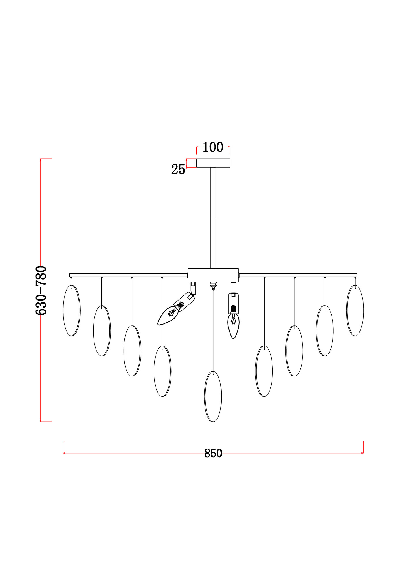 картинка Люстра Freya FR5104PL-08N