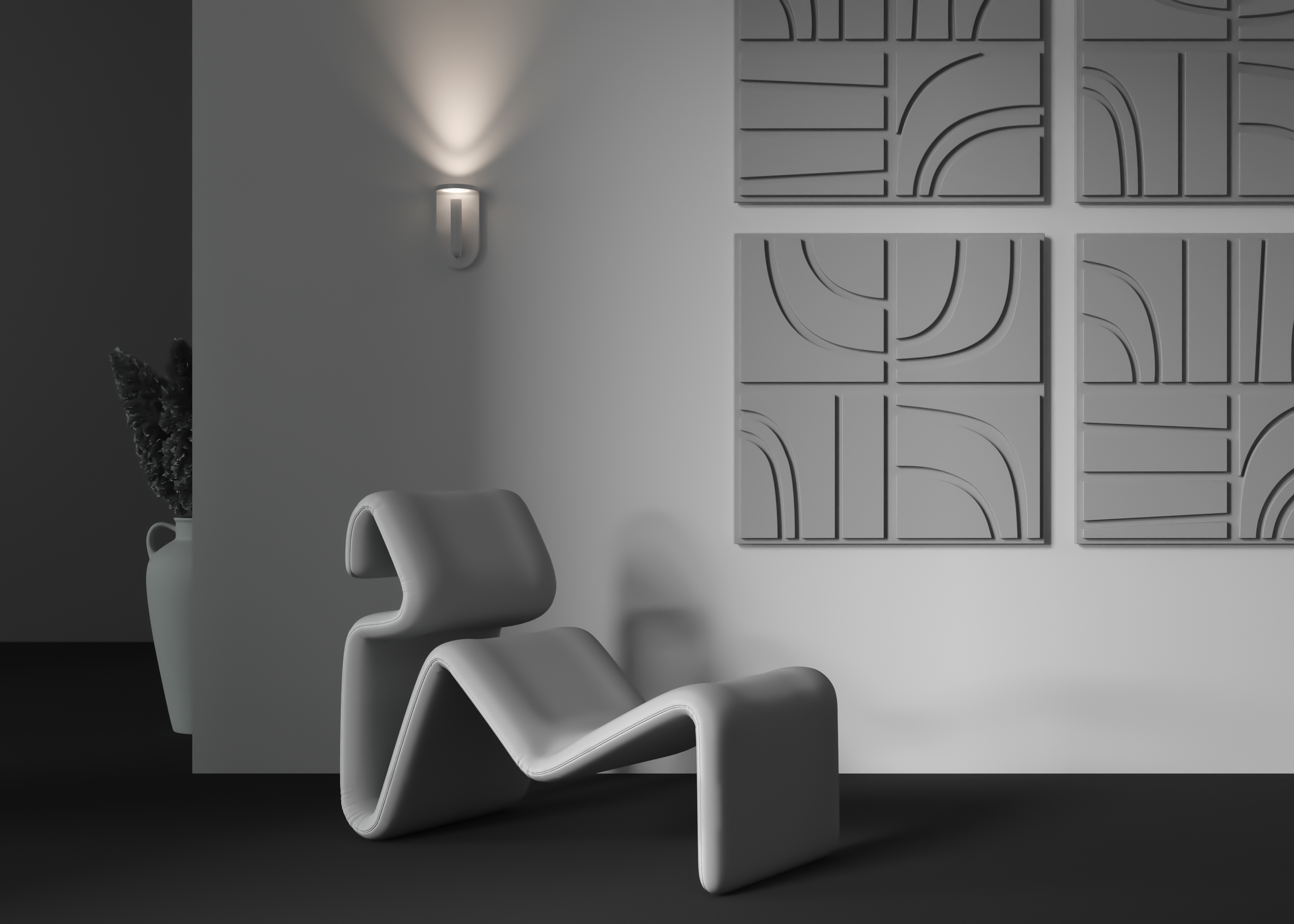 картинка Настенный светильник (бра) Technical C034WL-L5W3K